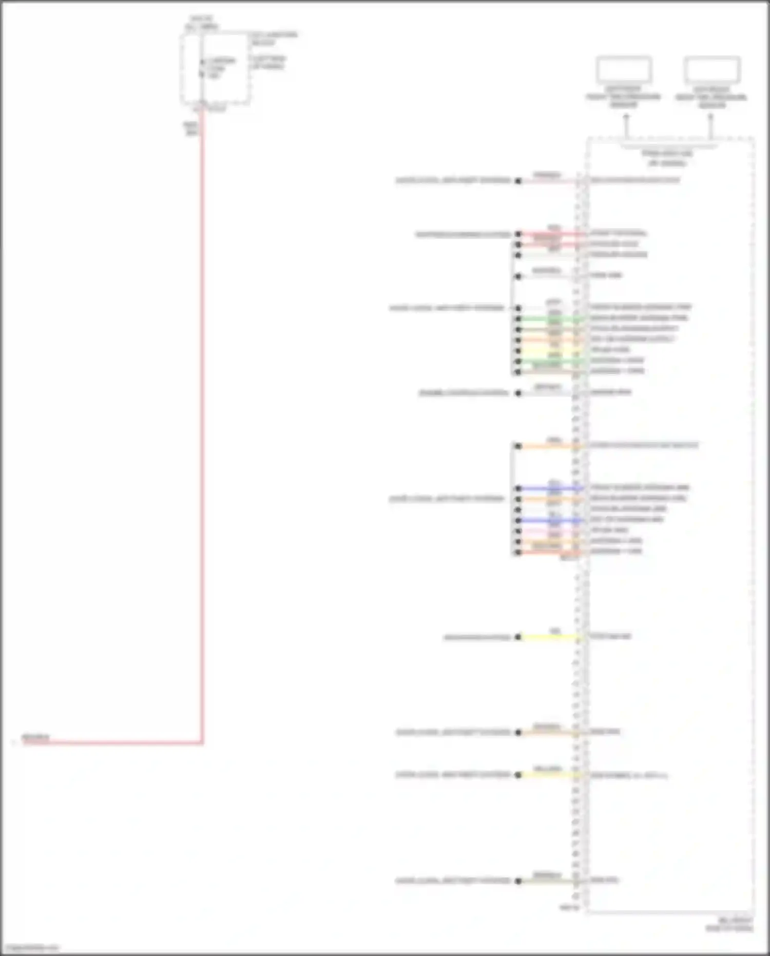 G80 Genesis II (2020-2024): Integrated control unit circuit (2 of 2)