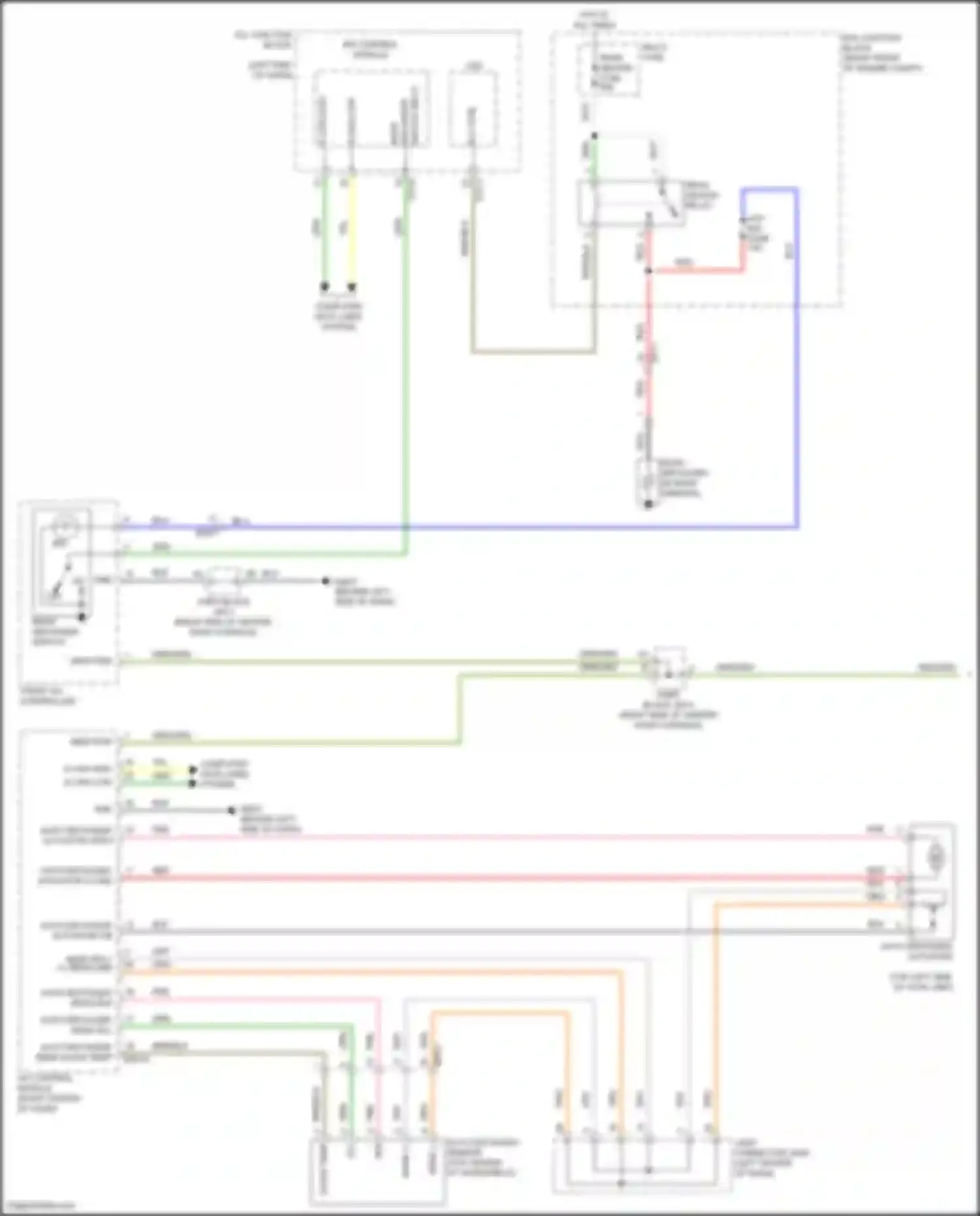 G80 Genesis II (2020-2024): Defoggers circuit (1 of 2)