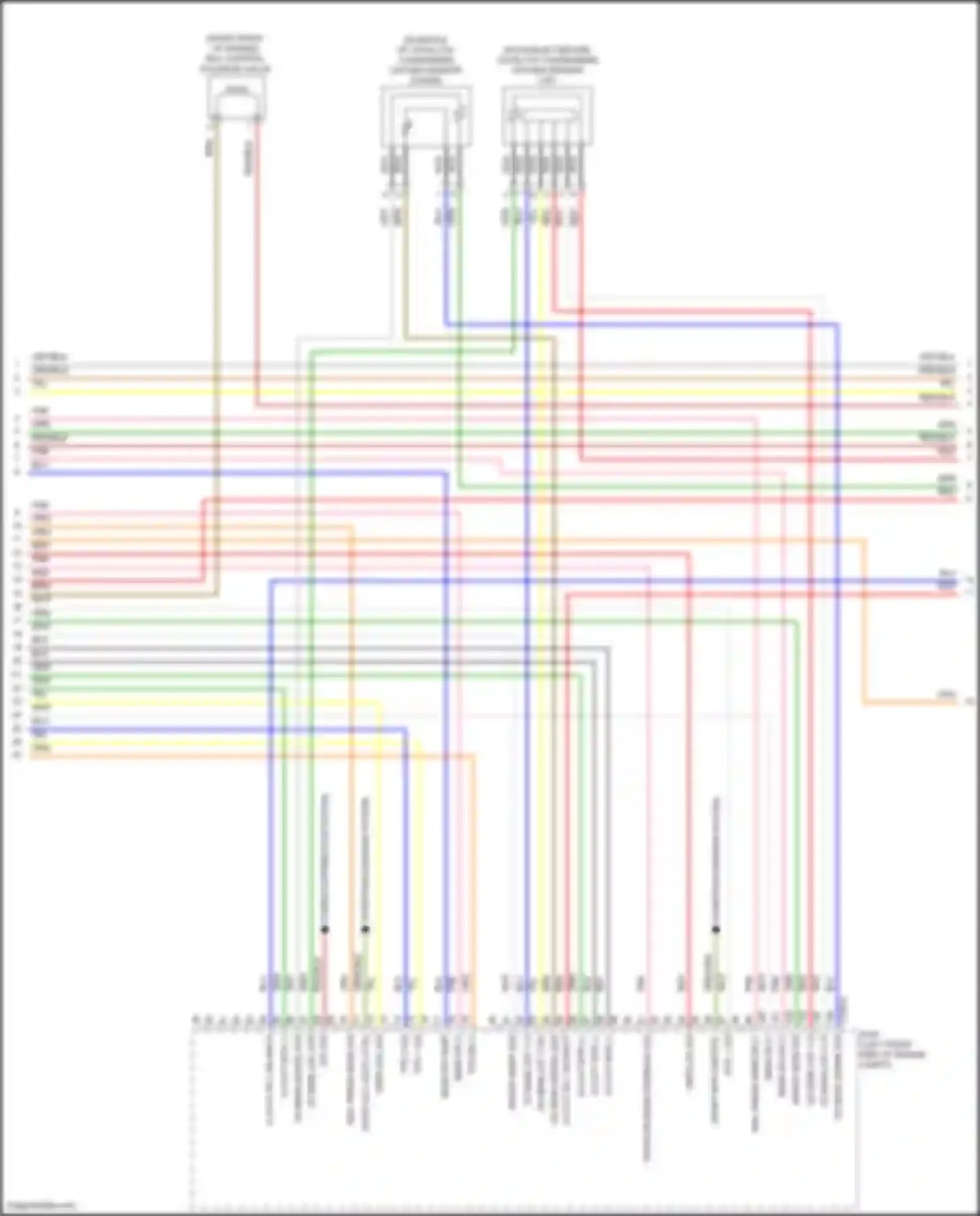 G80 Genesis II (2020-2024): Wiring diagram engine performance 2.5l turbo, engine controls circuit (4 of 9)