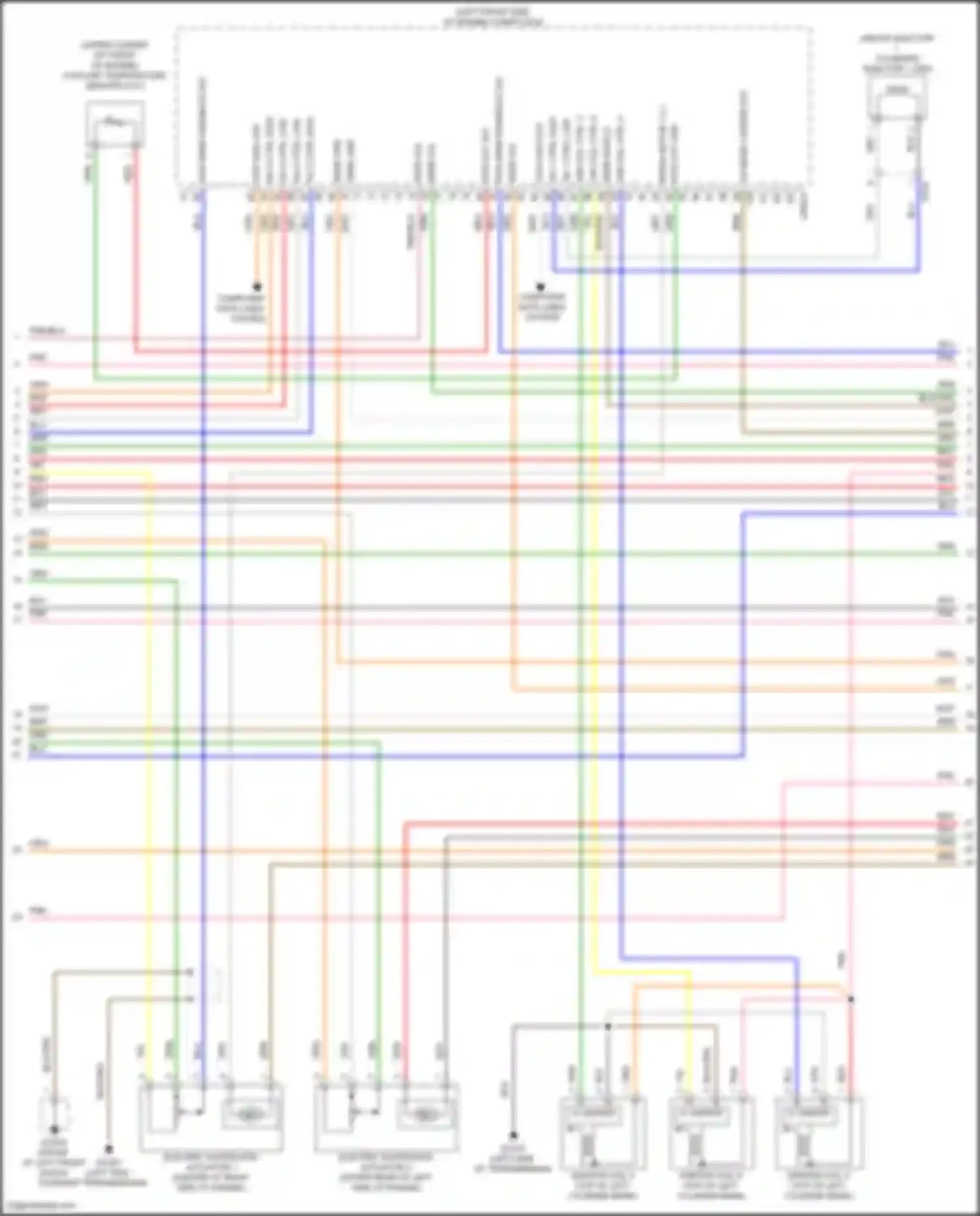 G80 Genesis II (2020-2024): Wiring diagram engine performance 3.5l turbo, engine controls circuit (2 of 8)
