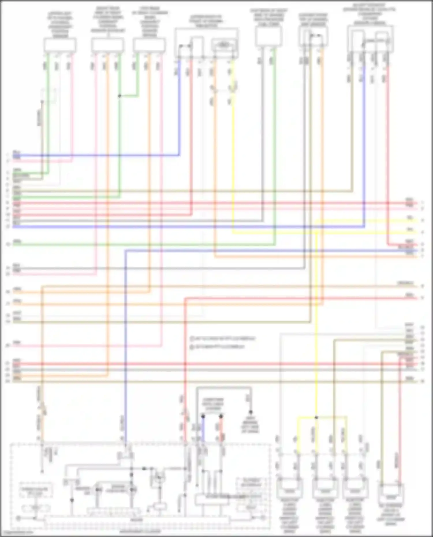 G80 Genesis II (2020-2024): Wiring diagram engine performance 3.5l turbo, engine controls circuit (3 of 8)