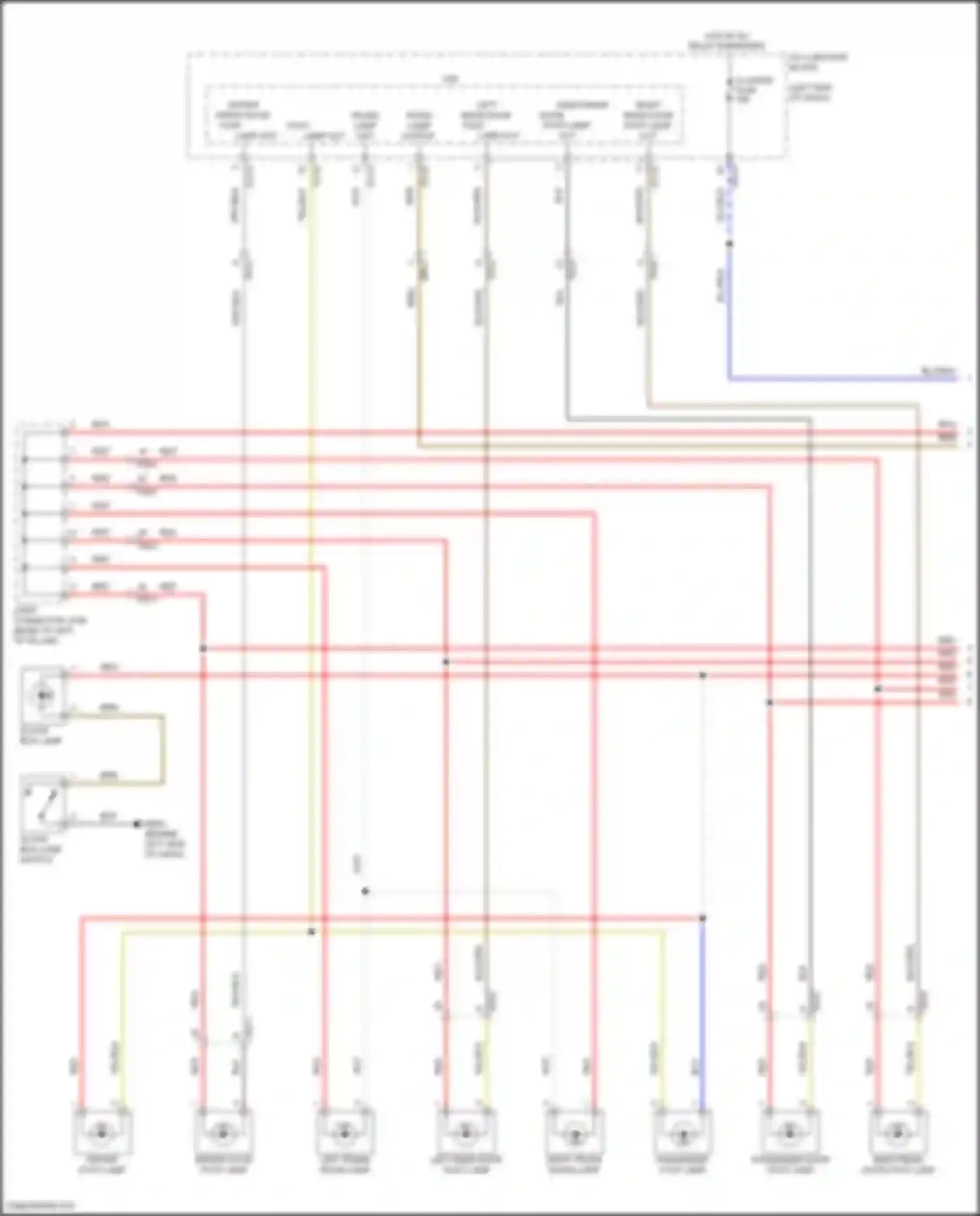 G80 Genesis II (2020-2024): Courtesy lamps circuit (1 of 5)