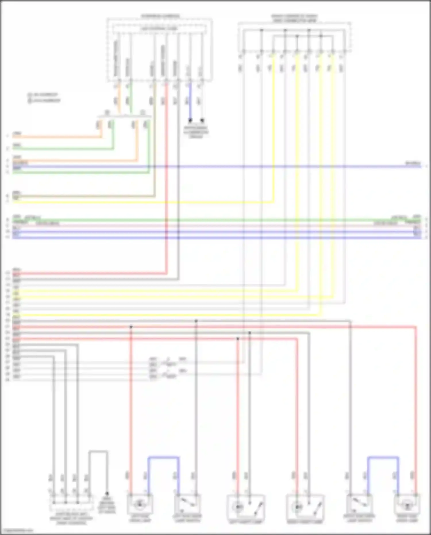 G80 Genesis II (2020-2024): Courtesy lamps circuit (4 of 5)