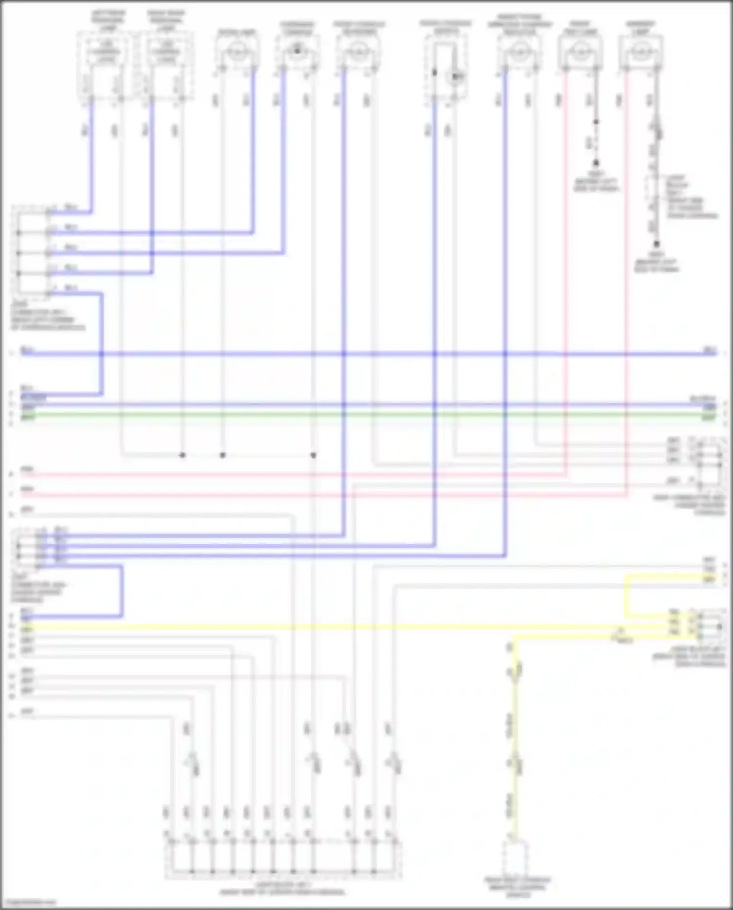 G80 Genesis II (2020-2024): Instrument illumination circuit (2 of 3)