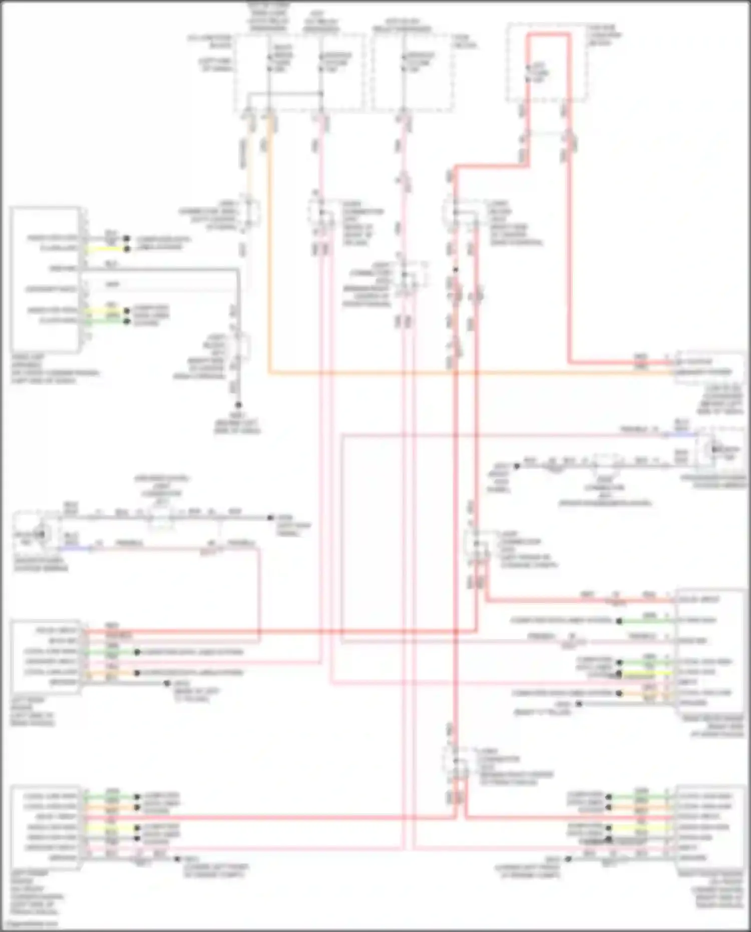 G80 Genesis II (2020-2024): Blind spot information system circuit