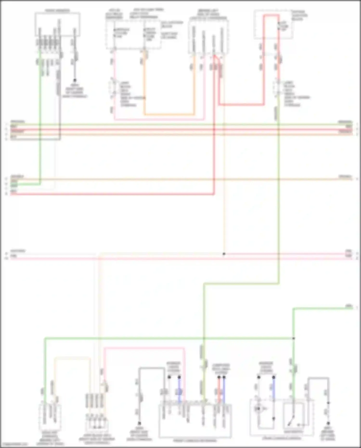 G80 Genesis II (2020-2024): Navigation circuit, w/ standard amplifier (2 of 7)