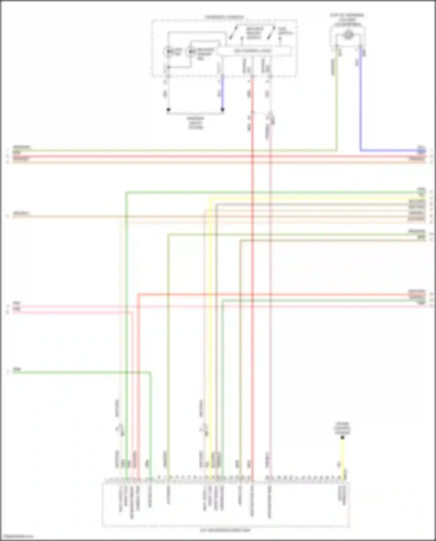 G80 Genesis II (2020-2024): Navigation circuit, w/ standard amplifier (3 of 7)