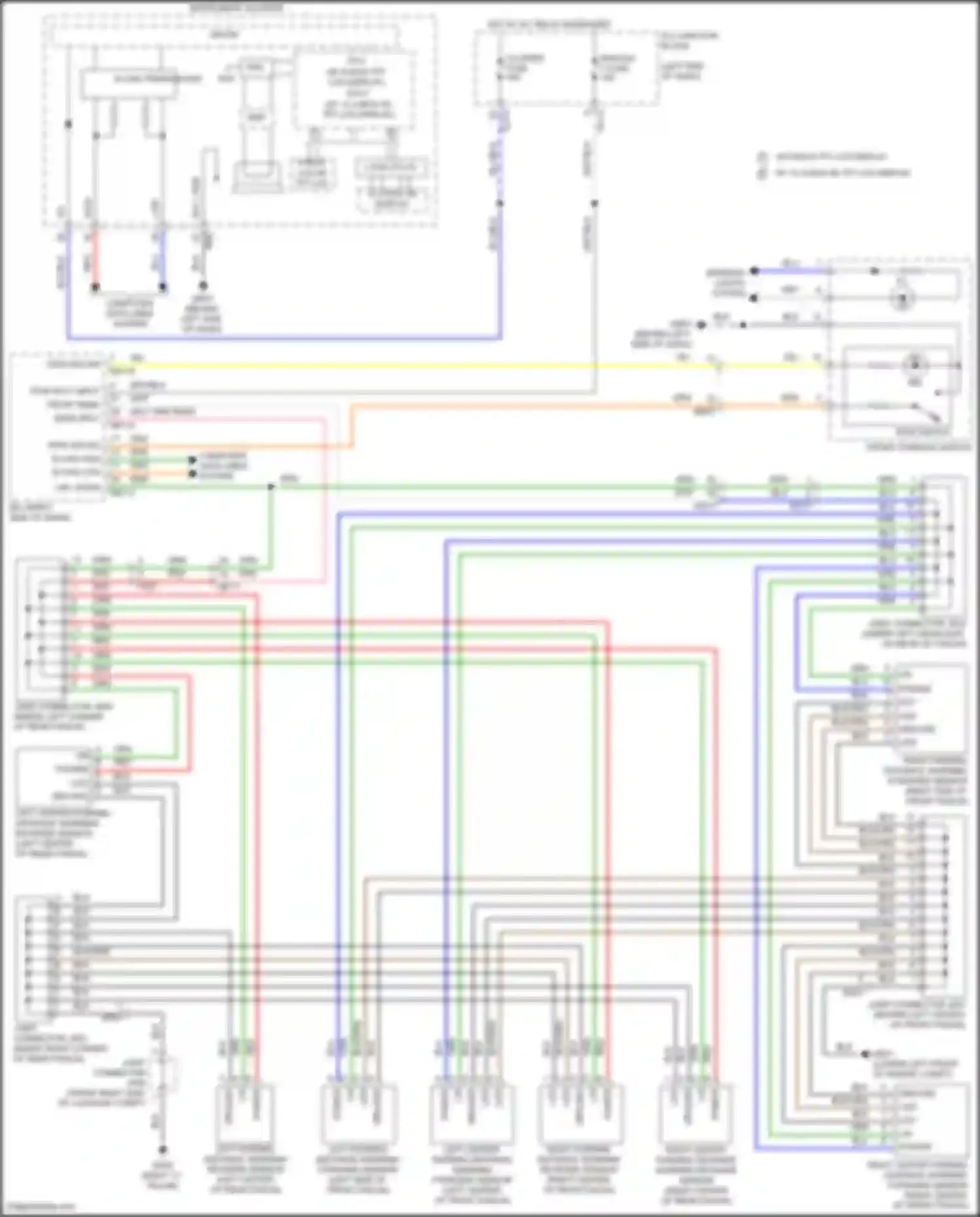 G80 Genesis II (2020-2024): Parking assistant circuit