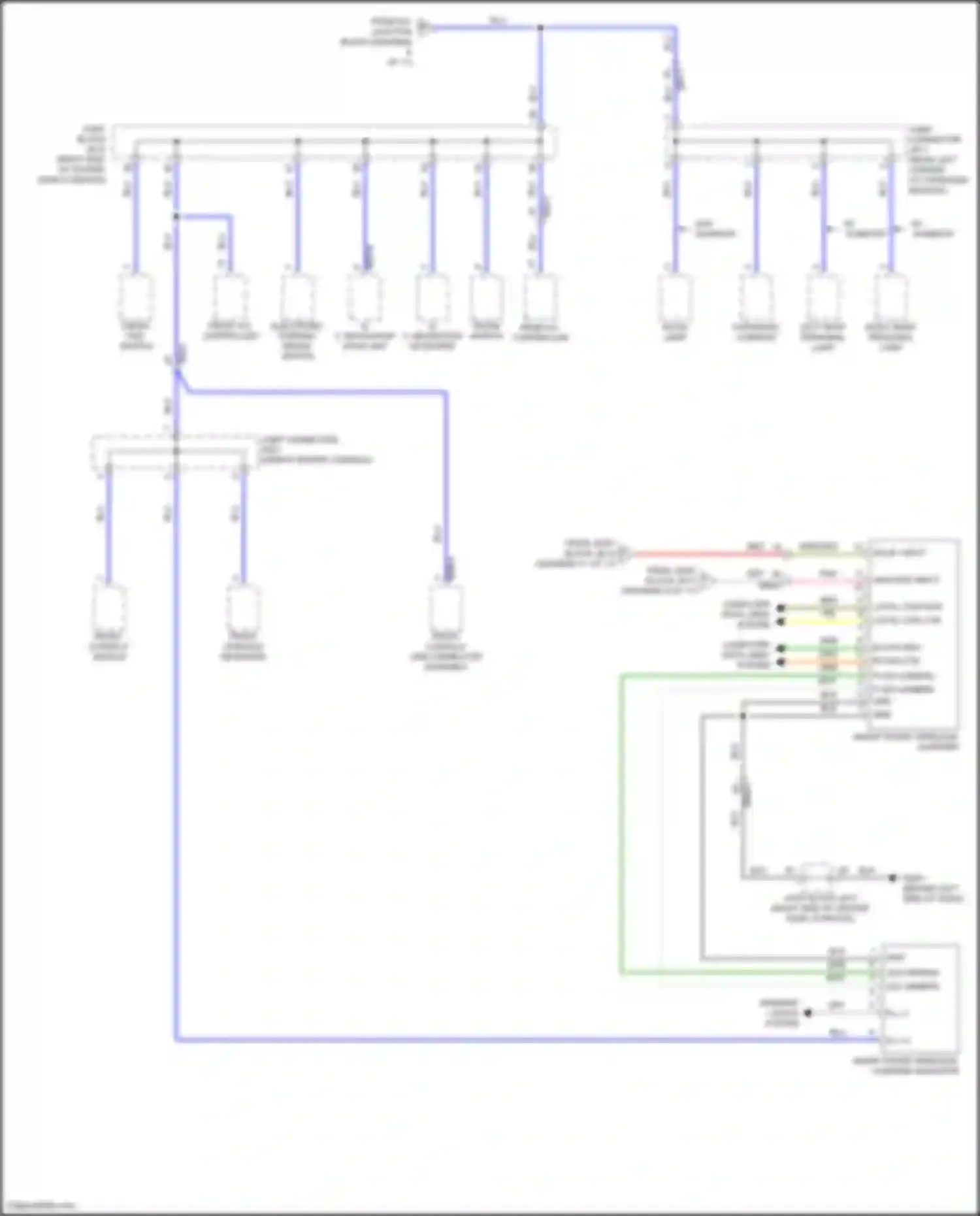 G80 Genesis II (2020-2024): Power distribution circuit (10 of 11)