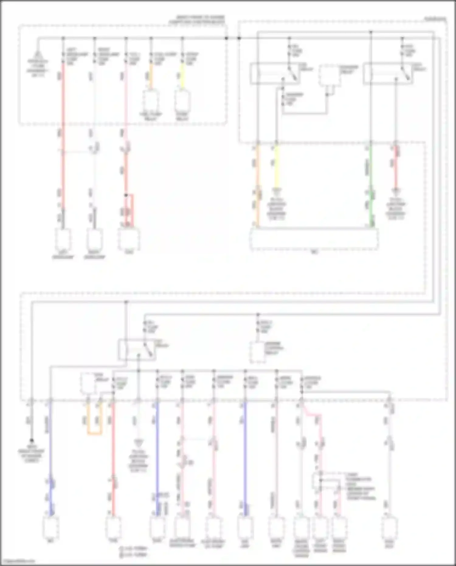 G80 Genesis II (2020-2024): Power distribution circuit (3 of 11)