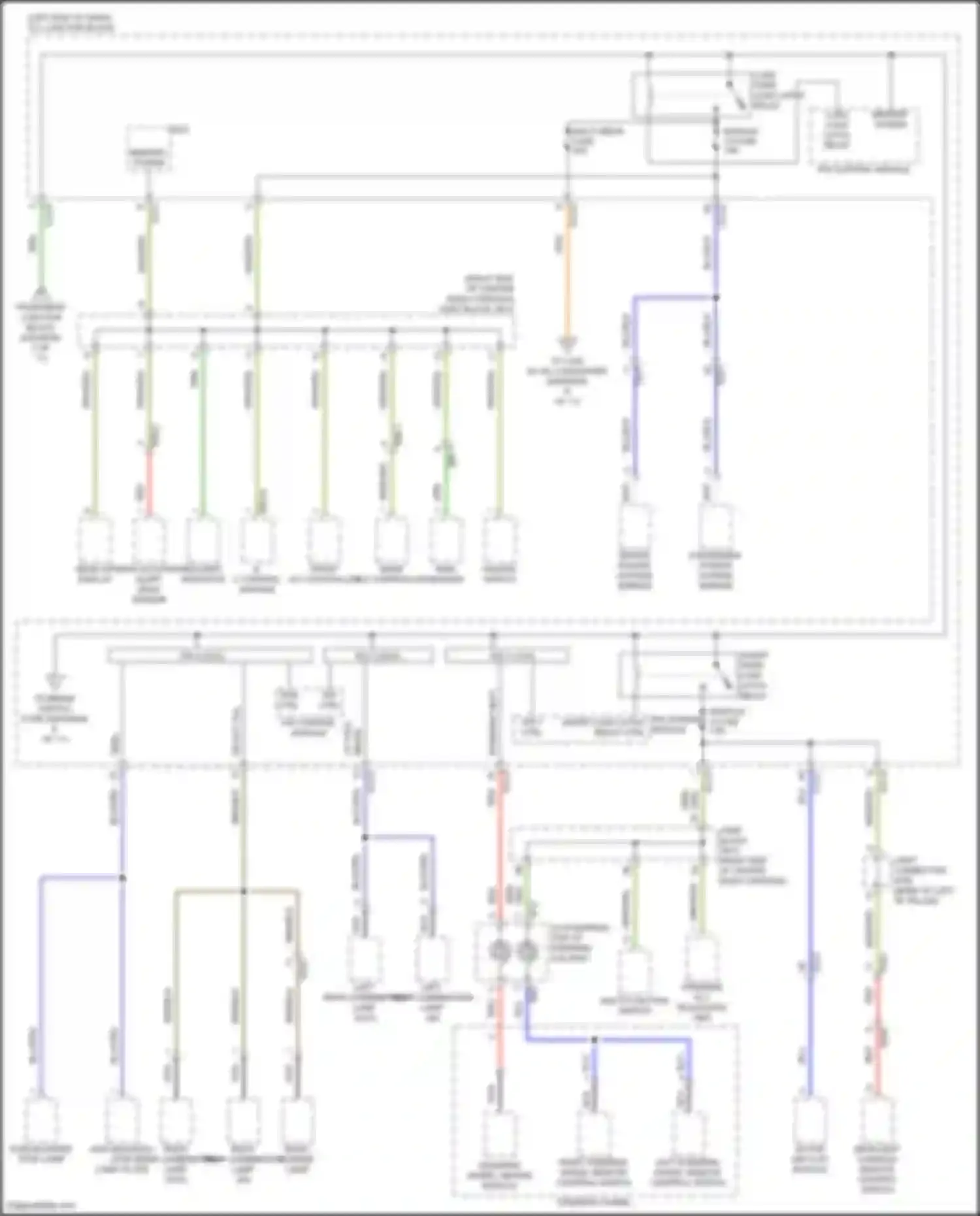G80 Genesis II (2020-2024): Power distribution circuit (7 of 11)