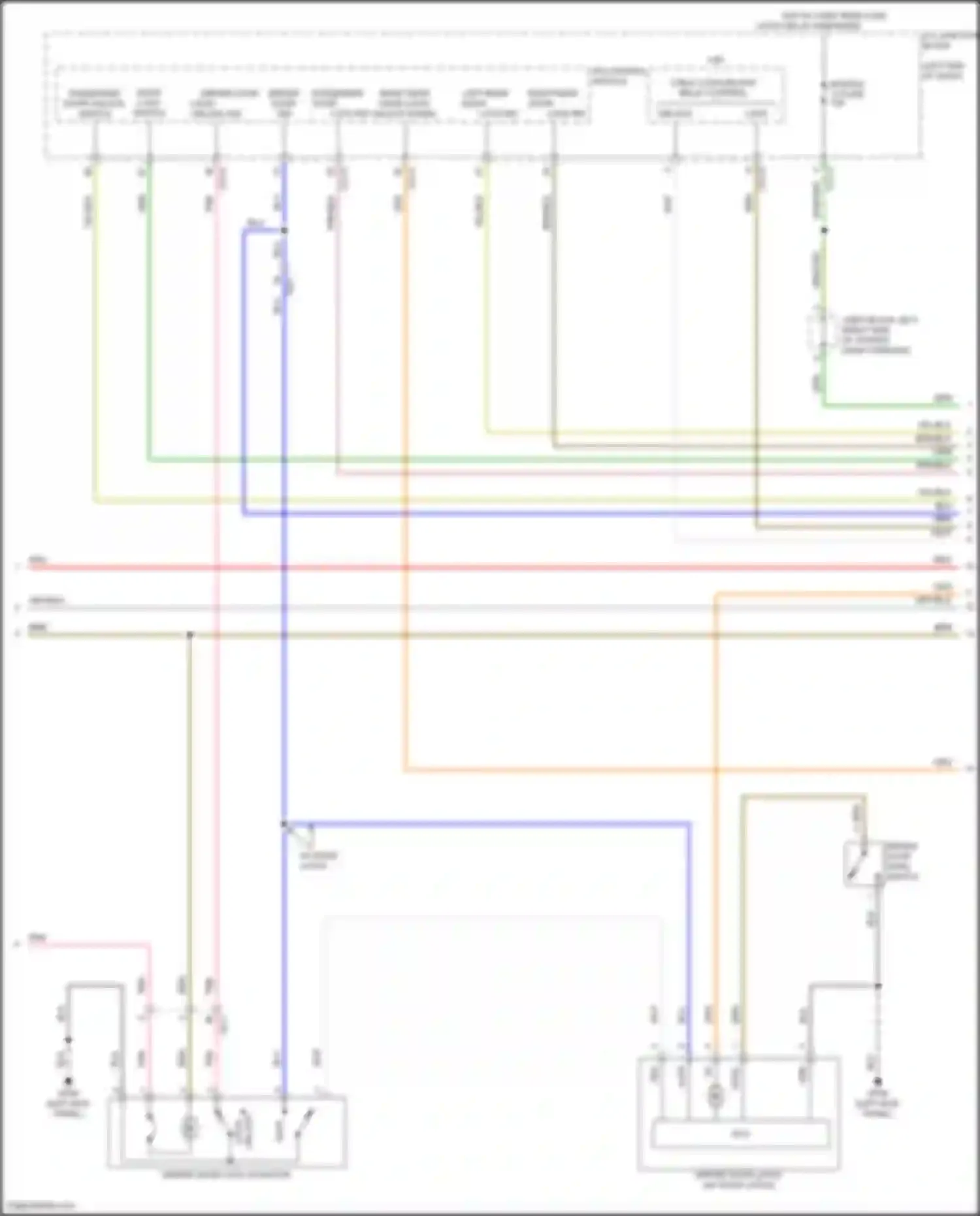 G80 Genesis II (2020-2024): Power door locks circuit, w/ nfc (2 of 8)