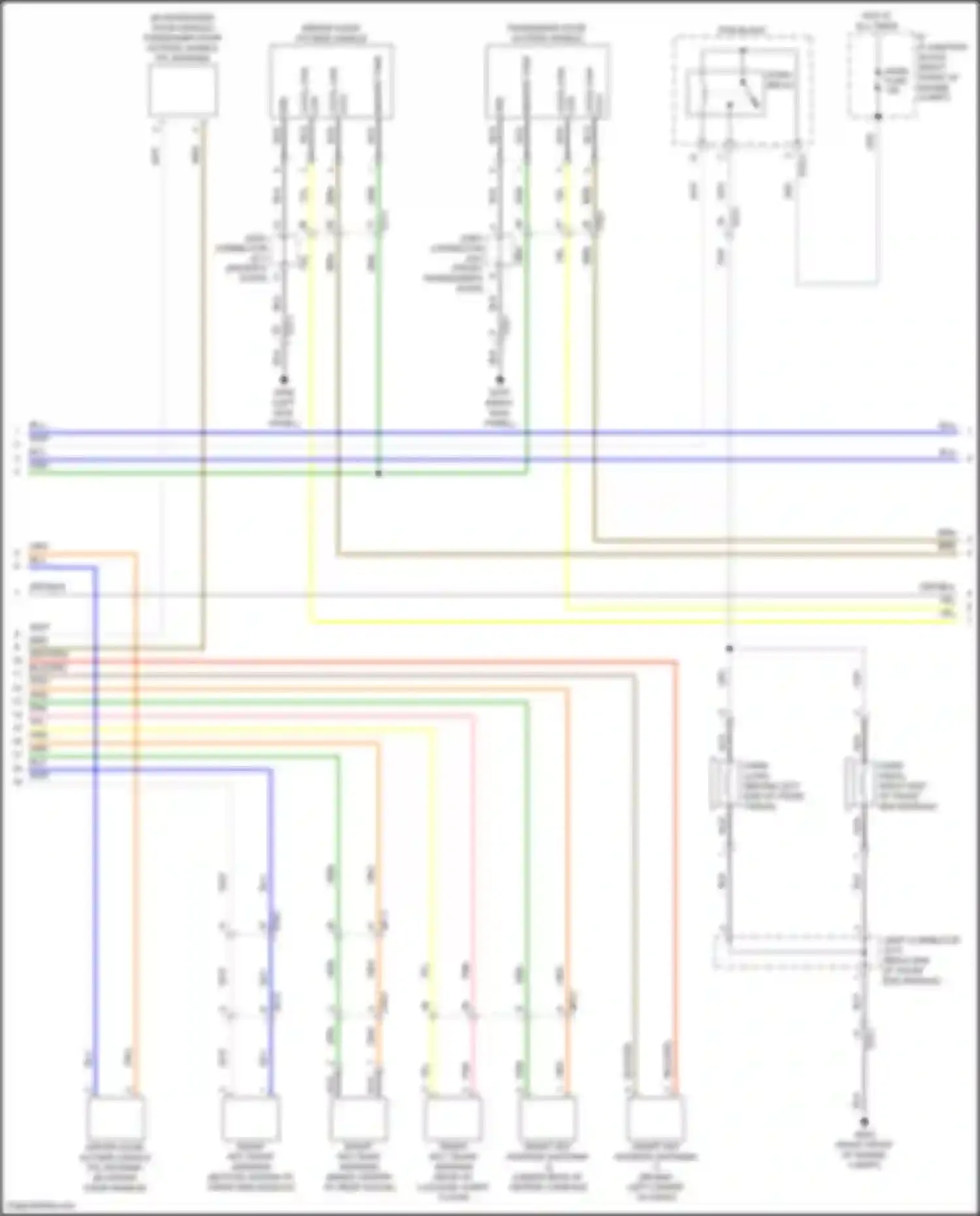 G80 Genesis II (2020-2024): Power door locks circuit, w/ nfc (7 of 8)