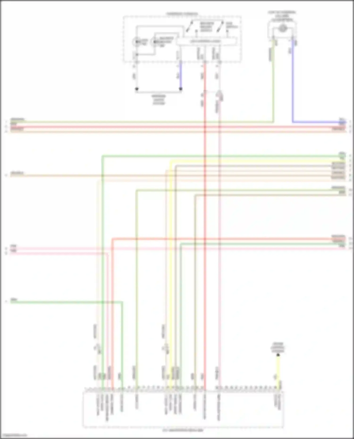 G80 Genesis II (2020-2024): Radio circuit, w/ premium amplifier (3 of 8)