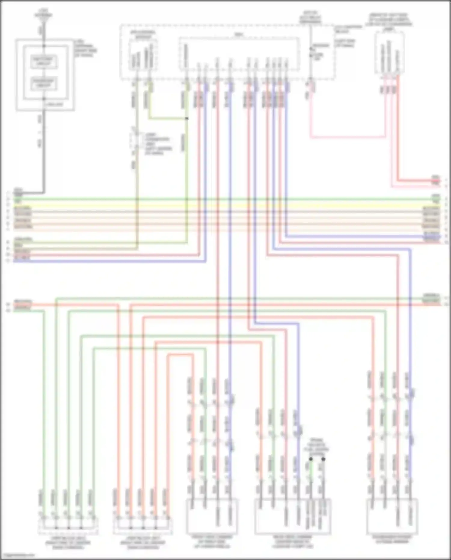 G80 Genesis II (2020-2024): Radio circuit, w/ premium amplifier (6 of 8)