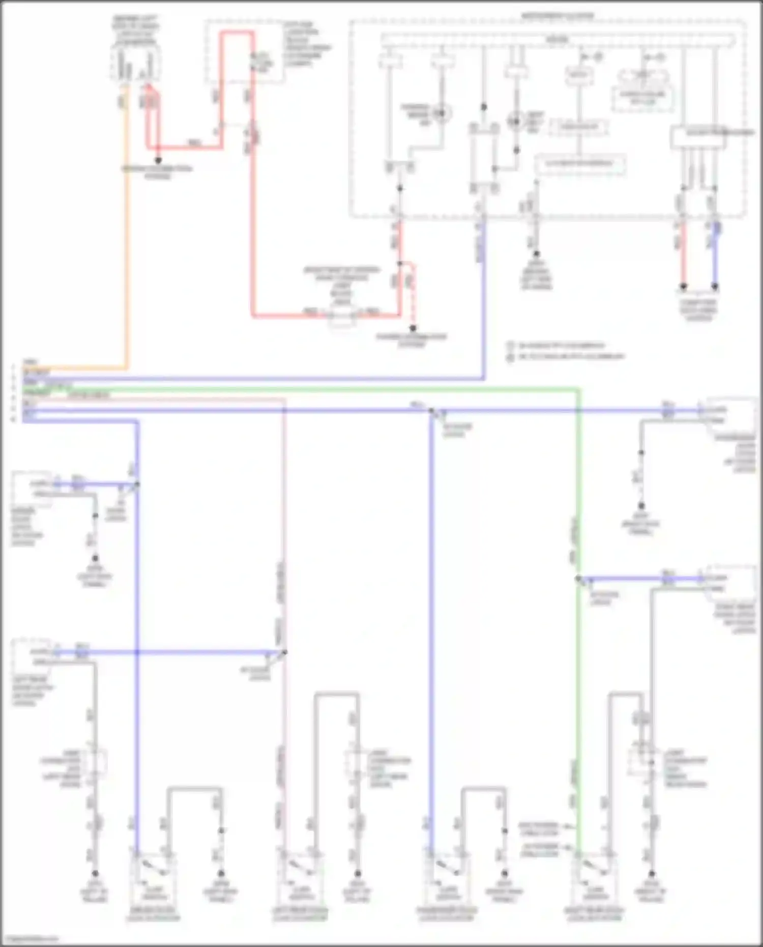 G80 Genesis II (2020-2024): Chime circuit (2 of 2)