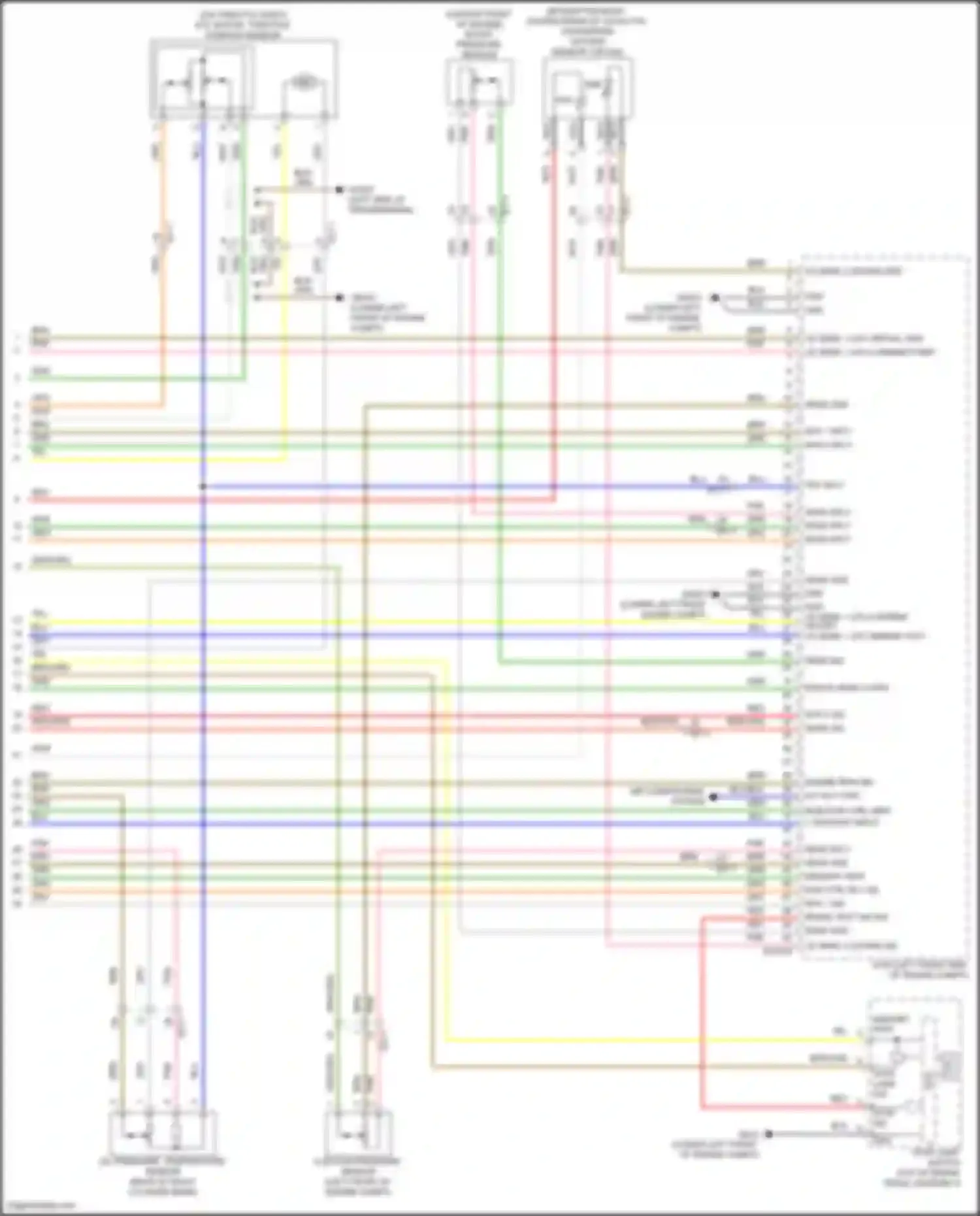 Wiring diagram aps 2 sply for Genesis G80 II (2020-2024) (2 of 2)