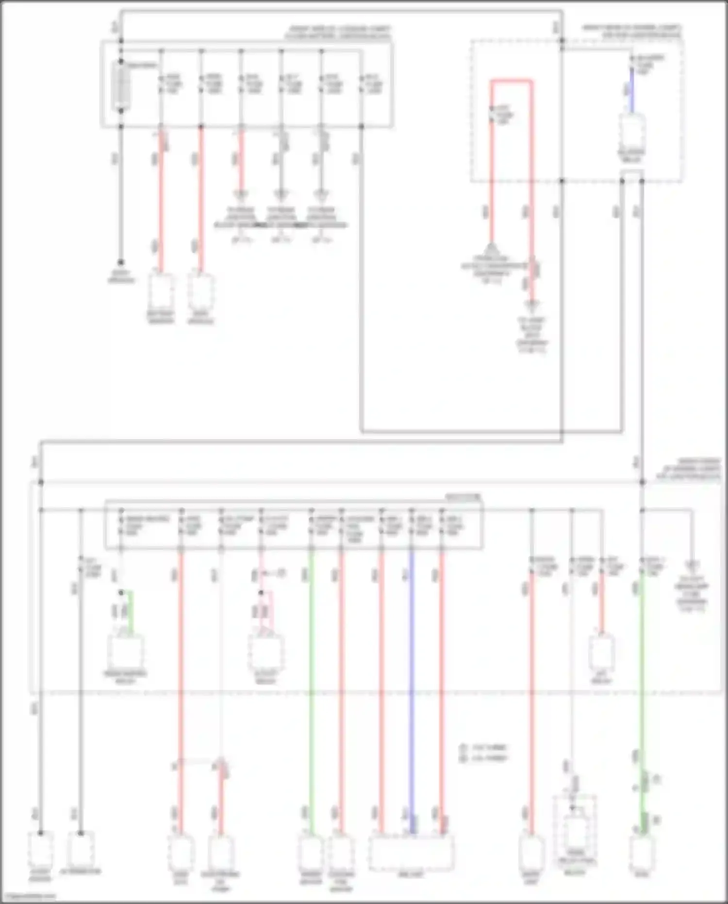 Wiring diagram awd ecu for Genesis G80 II (2020-2024) (3 of 4)