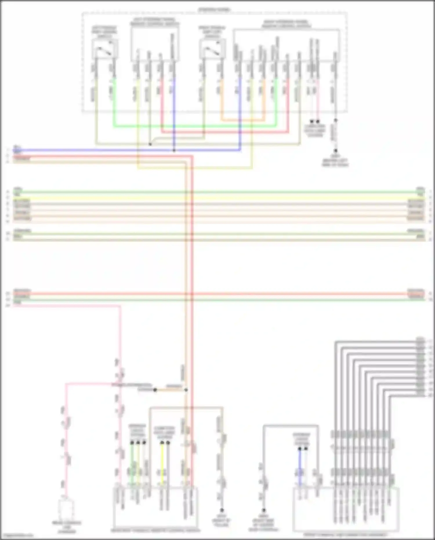 Wiring diagram b-can low for Genesis G80 II (2020-2024) (19 of 55)