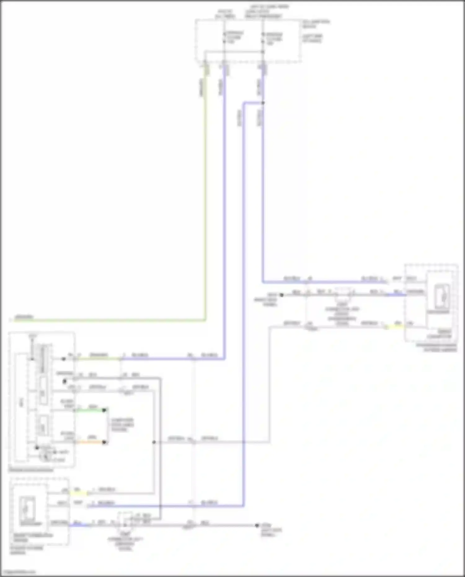 Wiring diagram blu for Genesis G80 II (2020-2024) (2 of 178)
