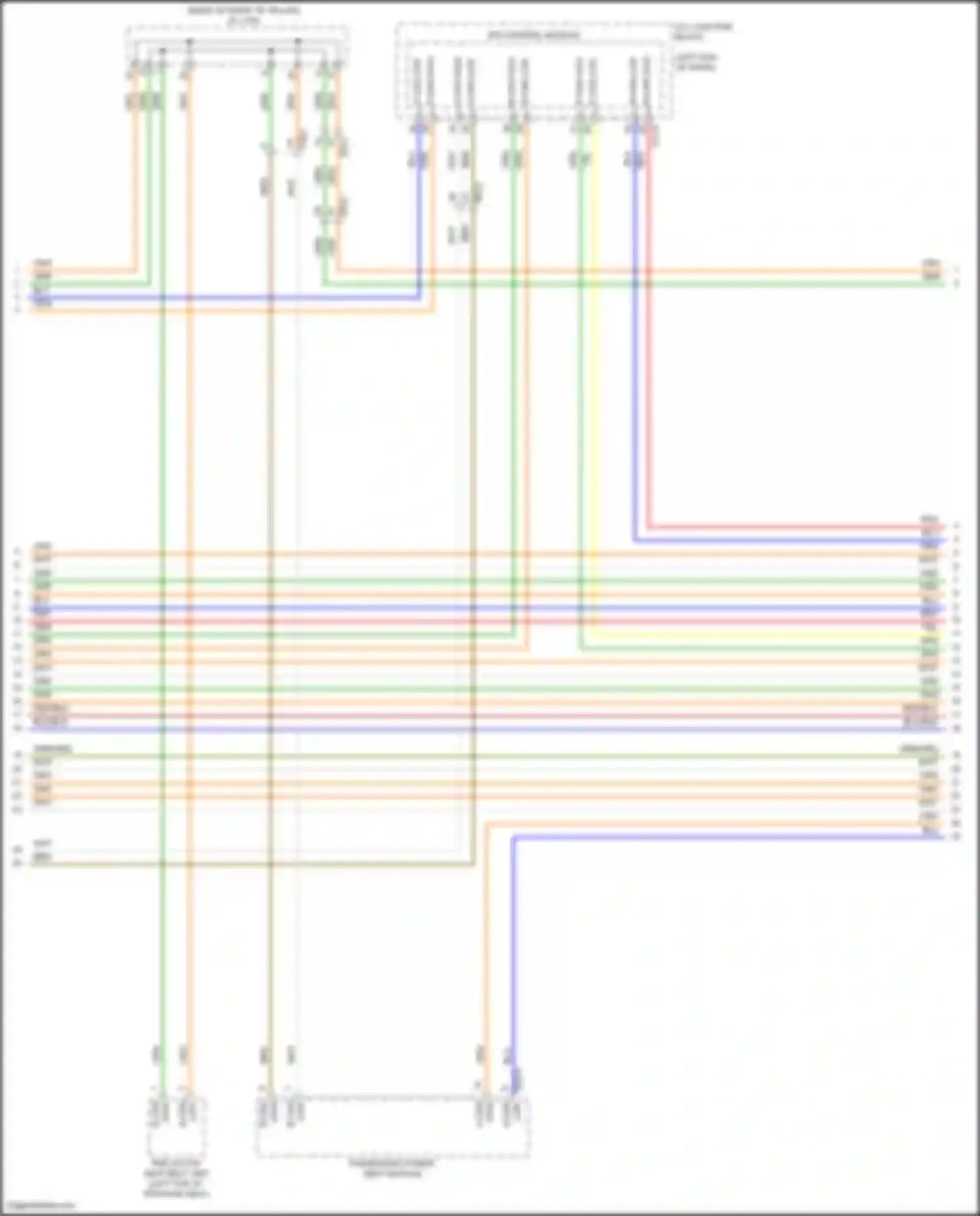 Wiring diagram brn for Genesis G80 II (2020-2024) (86 of 146)