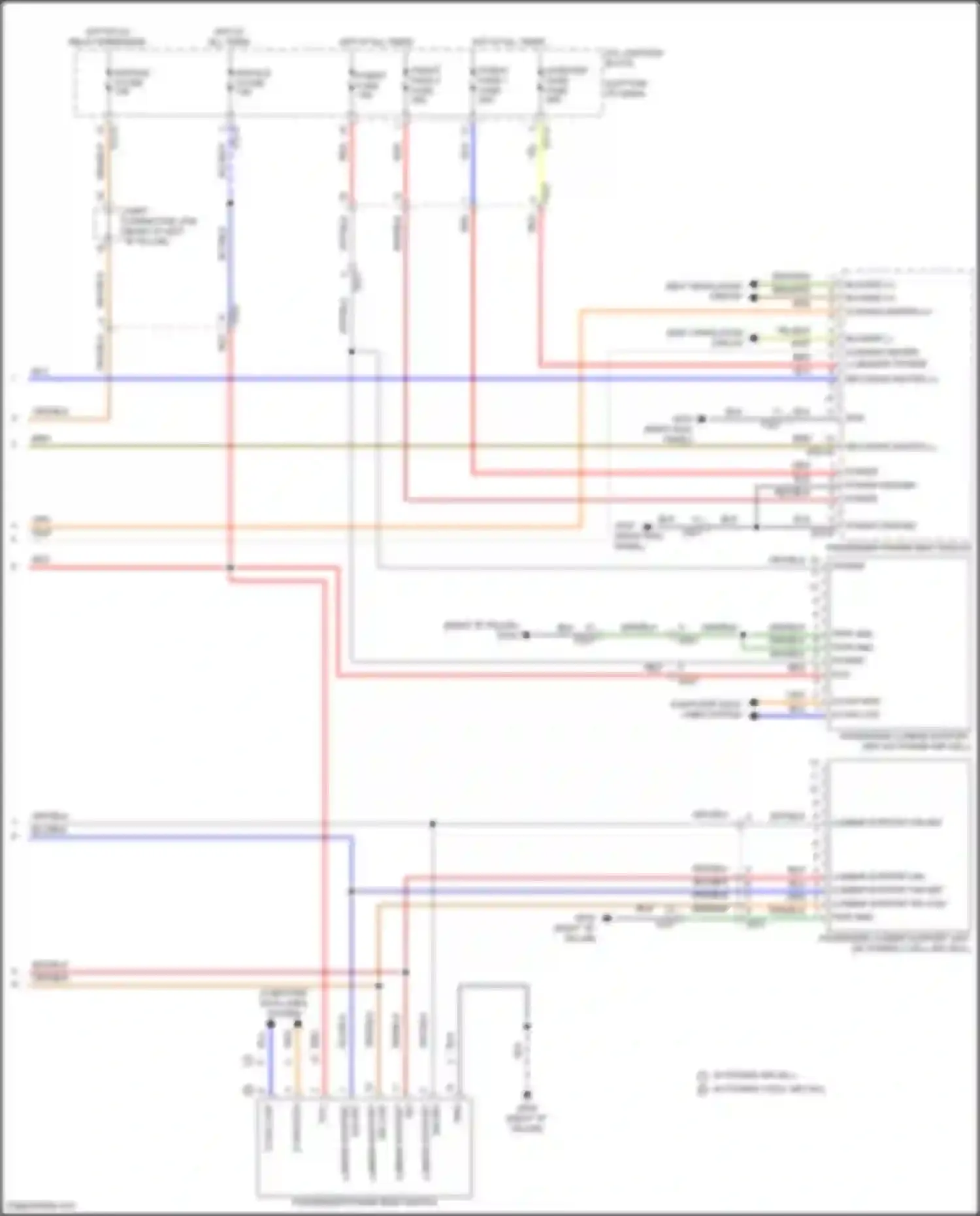 Wiring diagram brn/org for Genesis G80 II (2020-2024) (7 of 20)