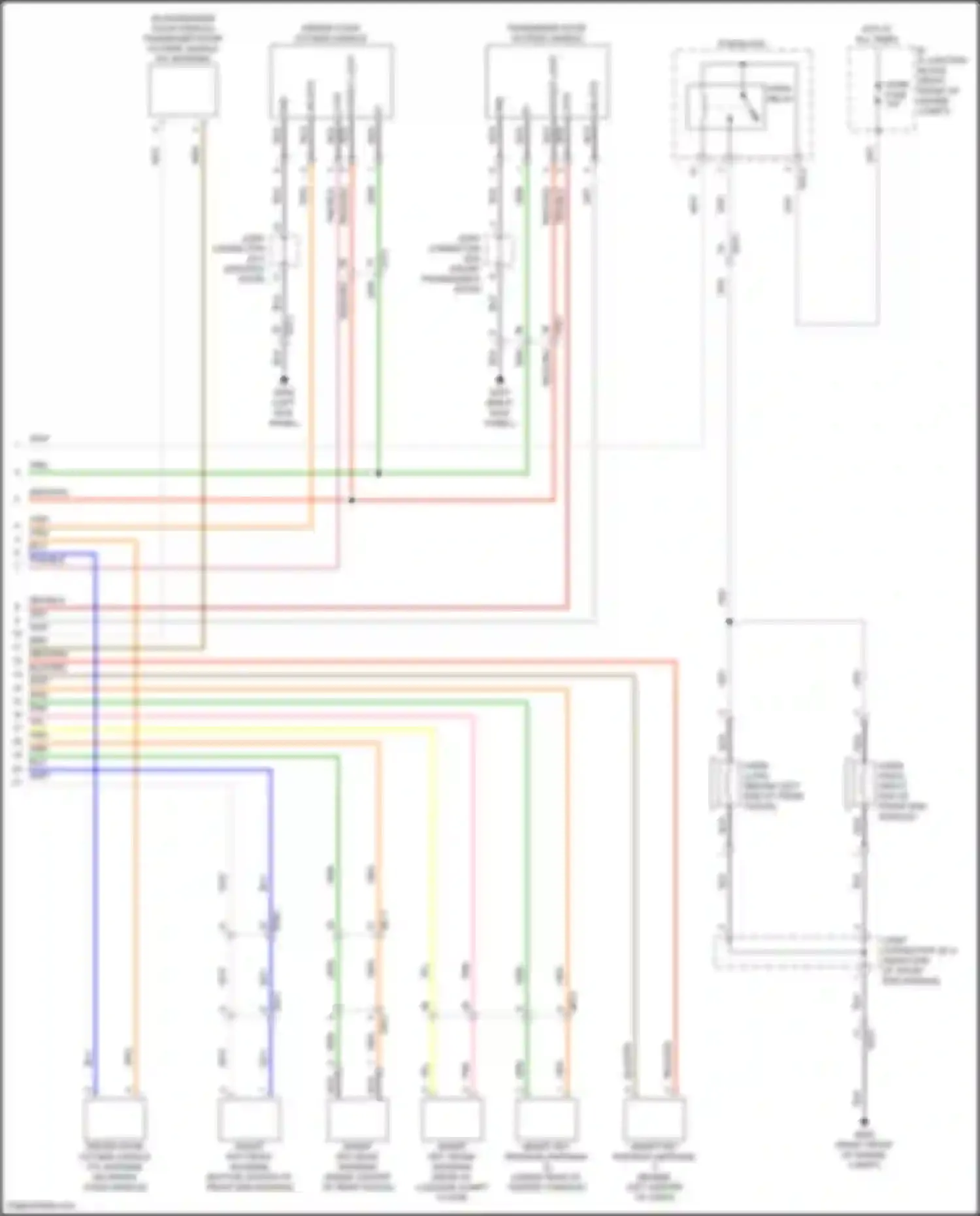 Wiring diagram e/r junction block for Genesis G80 II (2020-2024) (12 of 23)