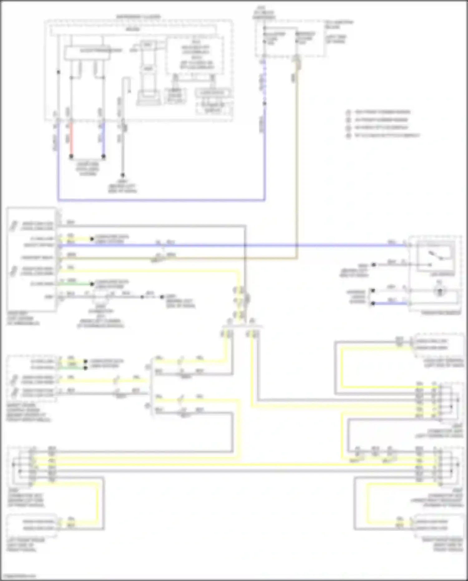 Wiring diagram gry for Genesis G80 II (2020-2024) (102 of 143)