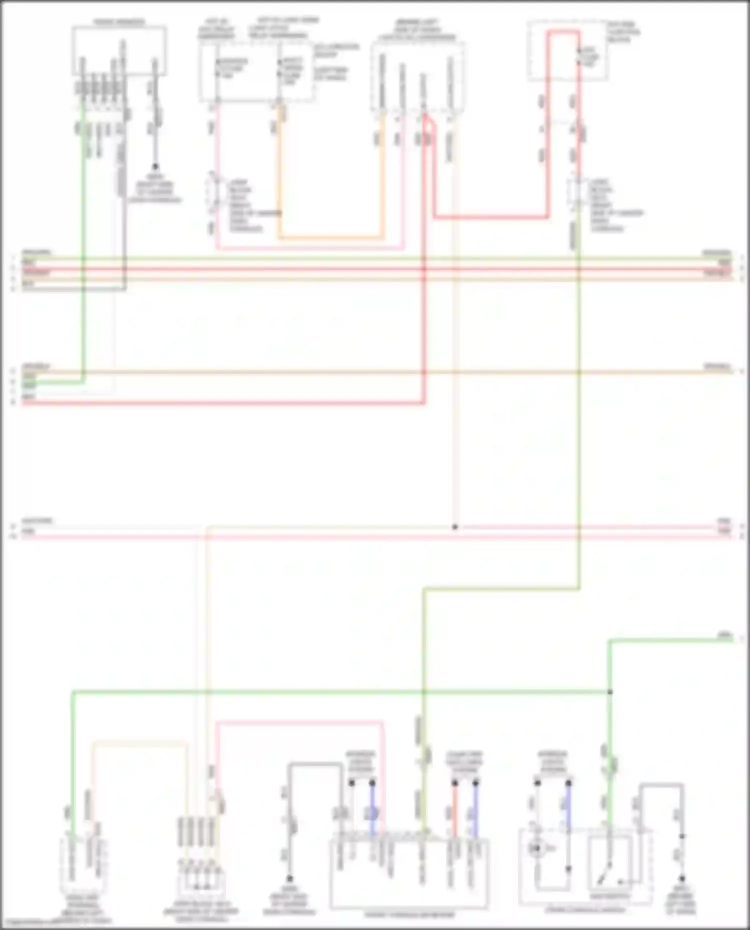 Wiring diagram hot w/ acc relay energized for Genesis G80 II (2020-2024) (7 of 17)