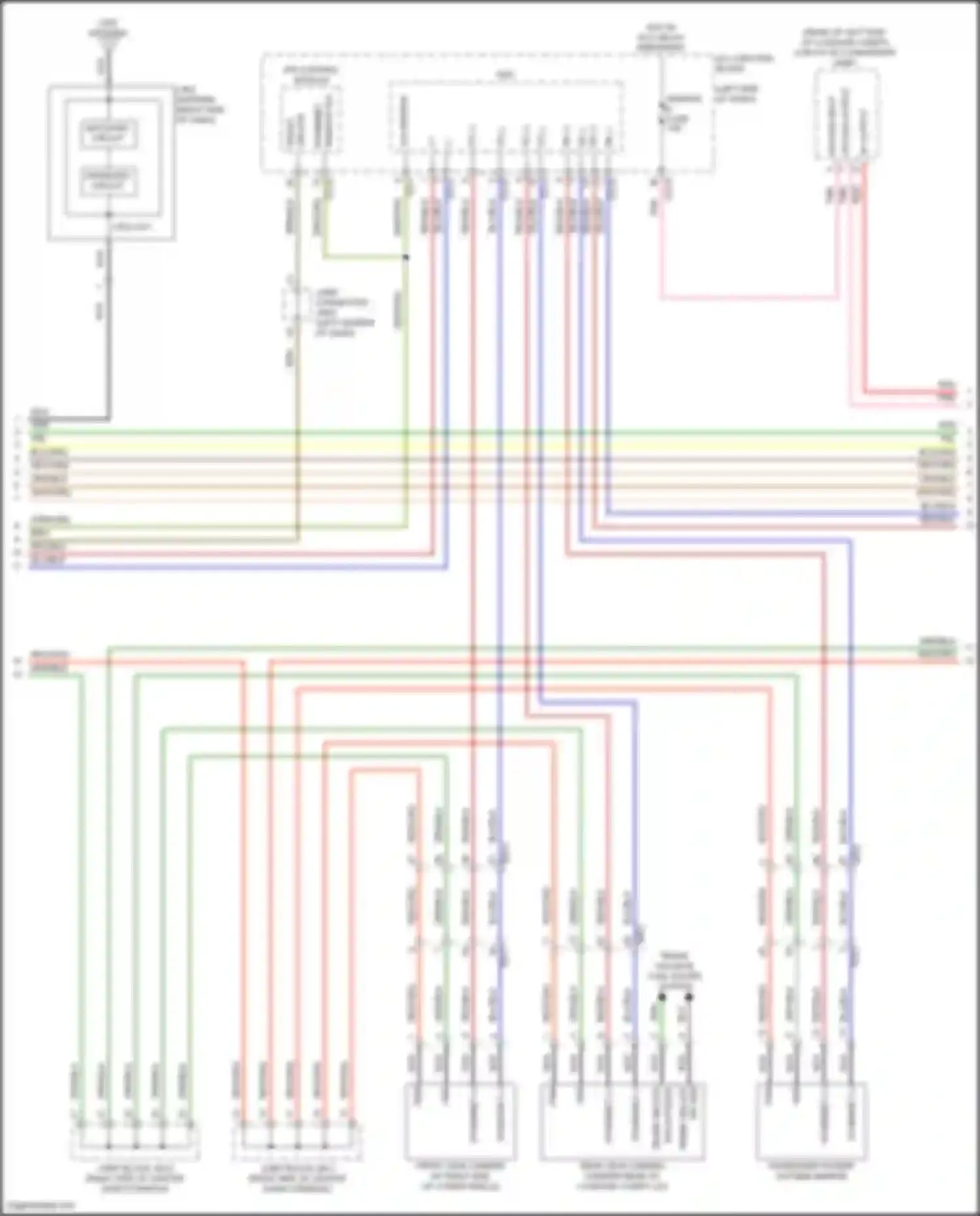 Wiring diagram icu junction block for Genesis G80 II (2020-2024) (88 of 108)