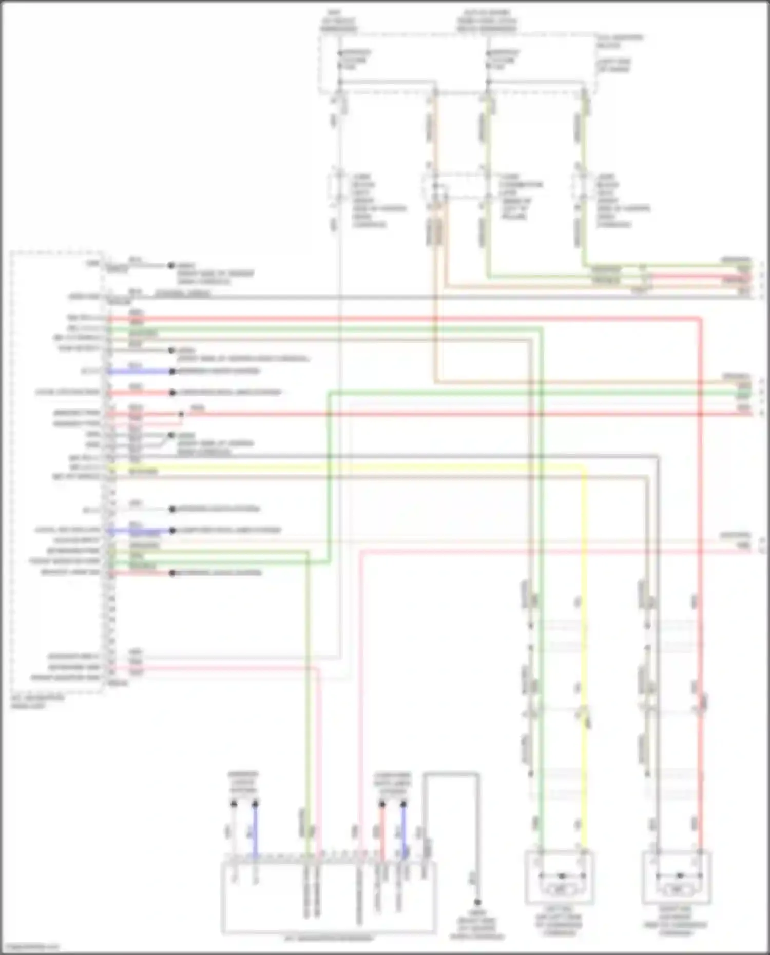 Wiring diagram local hs-can for Genesis G80 II (2020-2024) (7 of 12)
