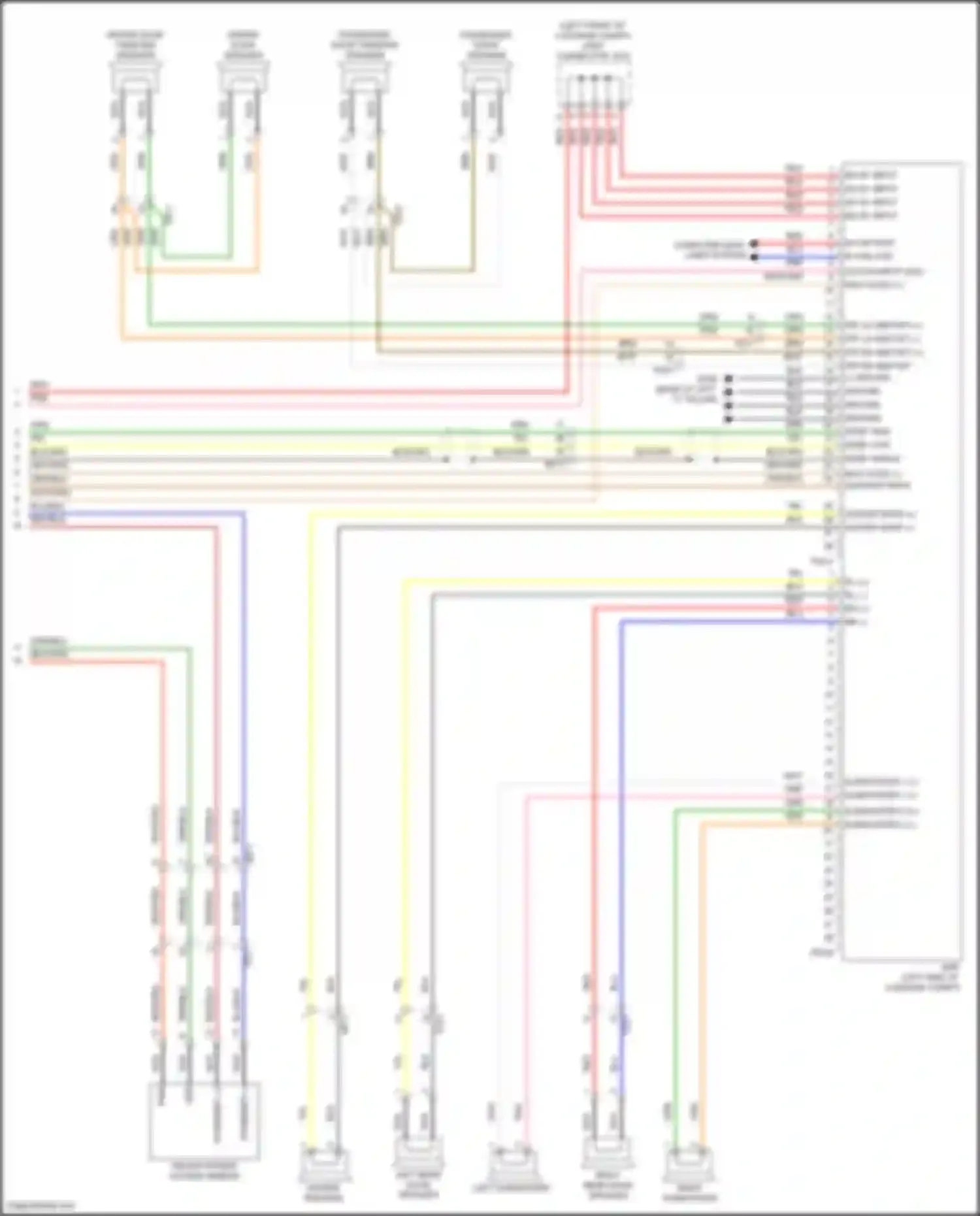 Wiring diagram nca for Genesis G80 II (2020-2024) (80 of 95)