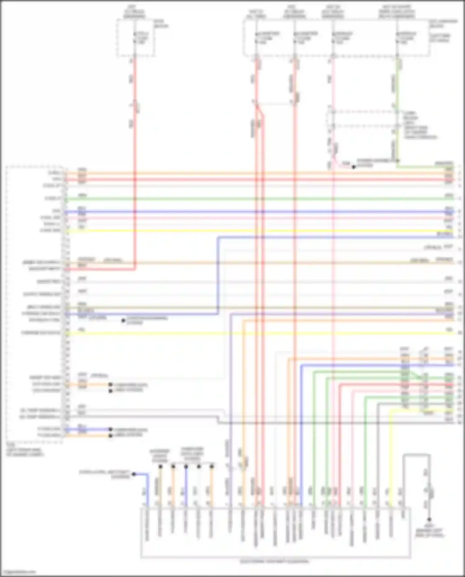 Wiring diagram oil temp sensor for Genesis G80 II (2020-2024) (1 of 1)