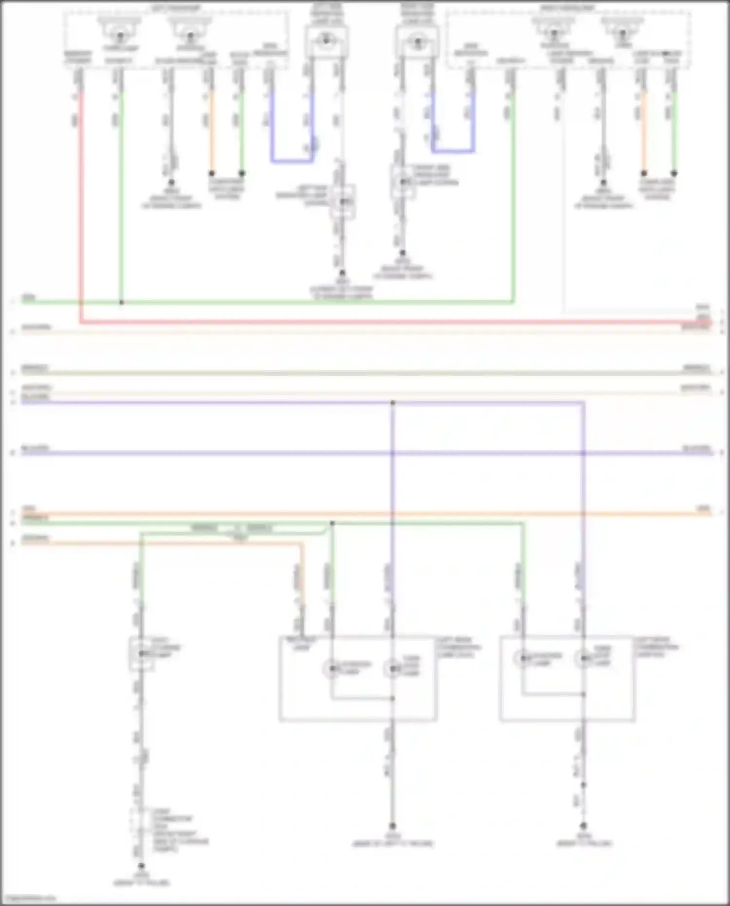Wiring diagram org/blk for Genesis G80 II (2020-2024) (75 of 96)