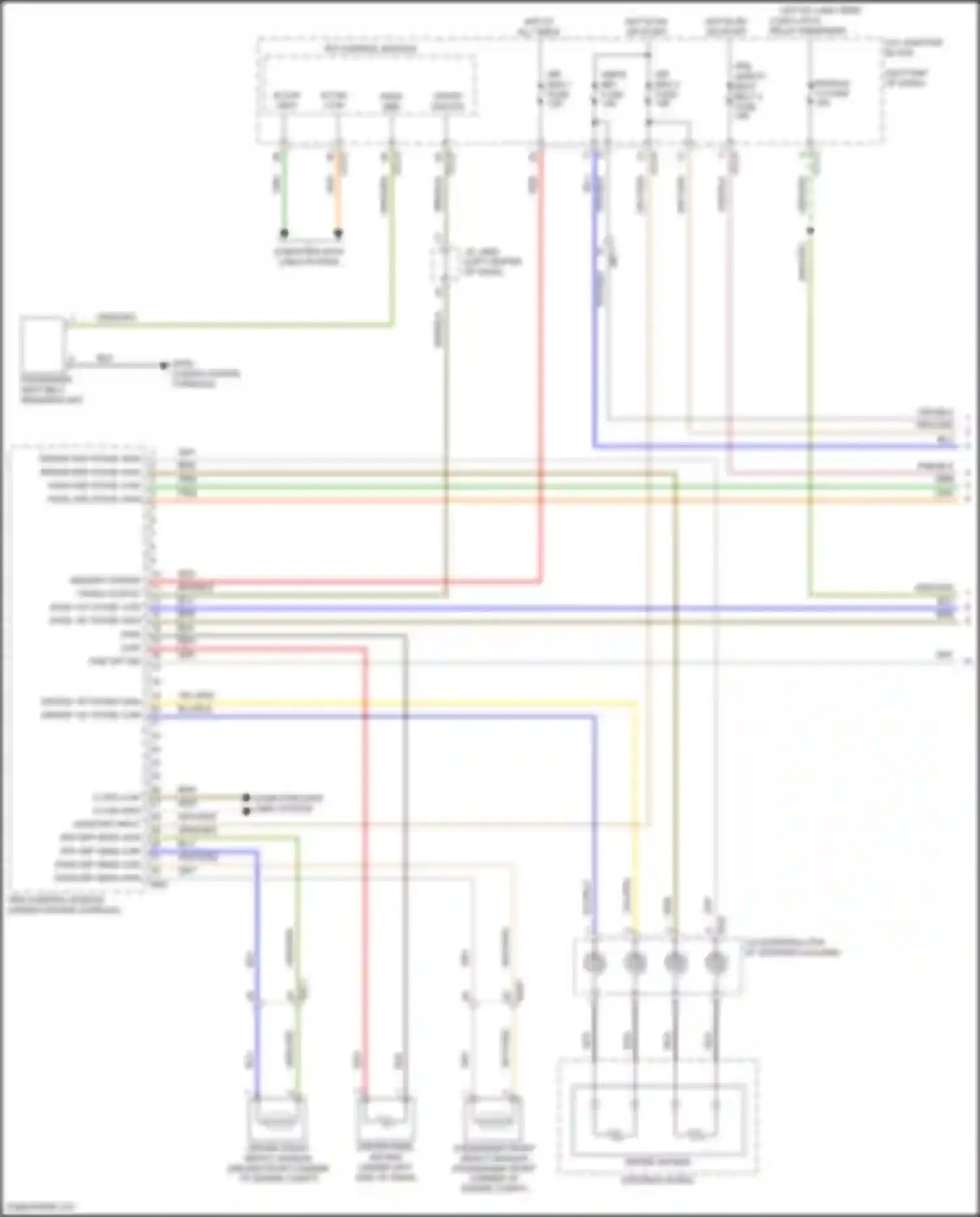 Wiring diagram pass imp sens low for Genesis G80 II (2020-2024) (1 of 1)
