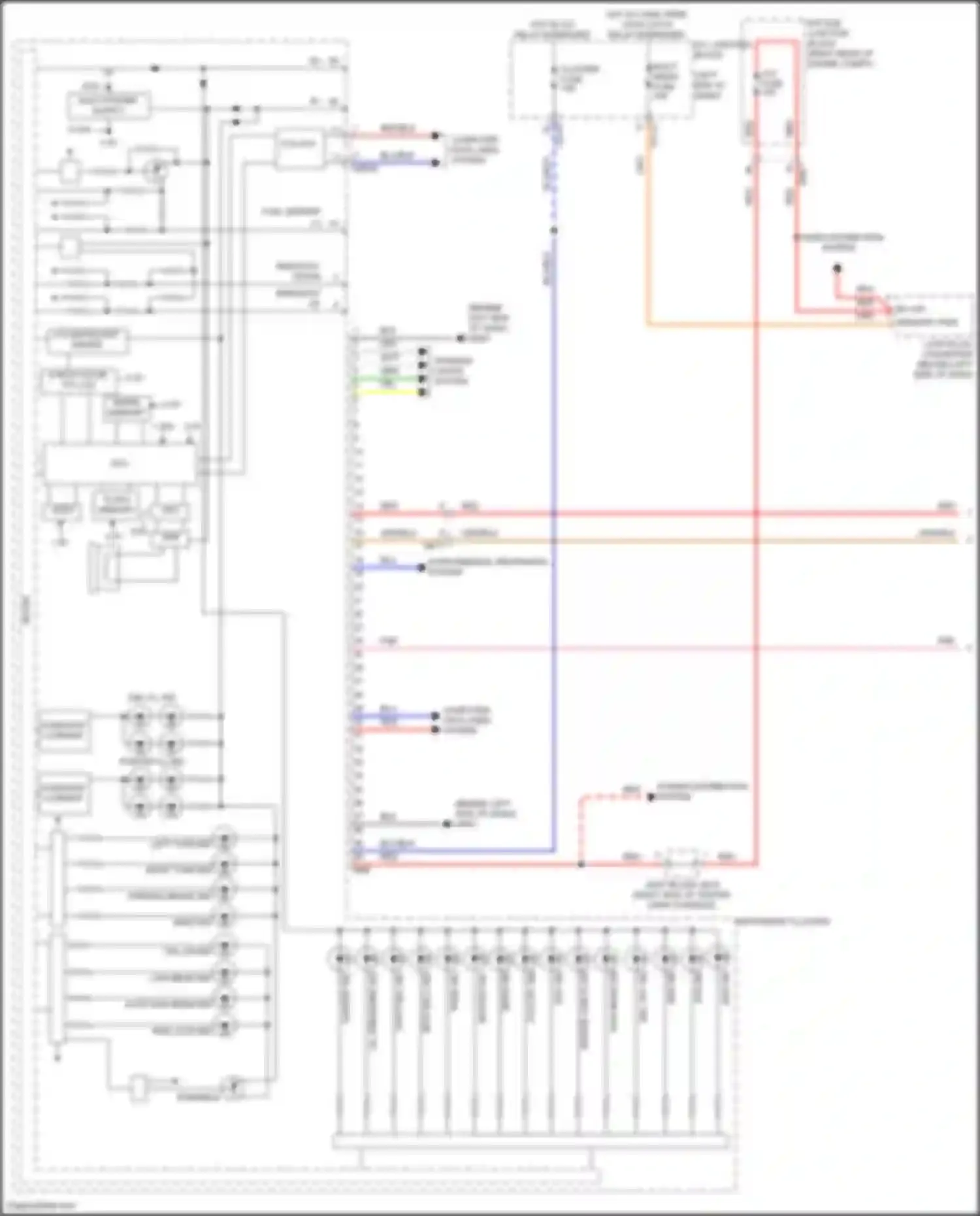 Wiring diagram pointer ill ind for Genesis G80 II (2020-2024) (1 of 1)