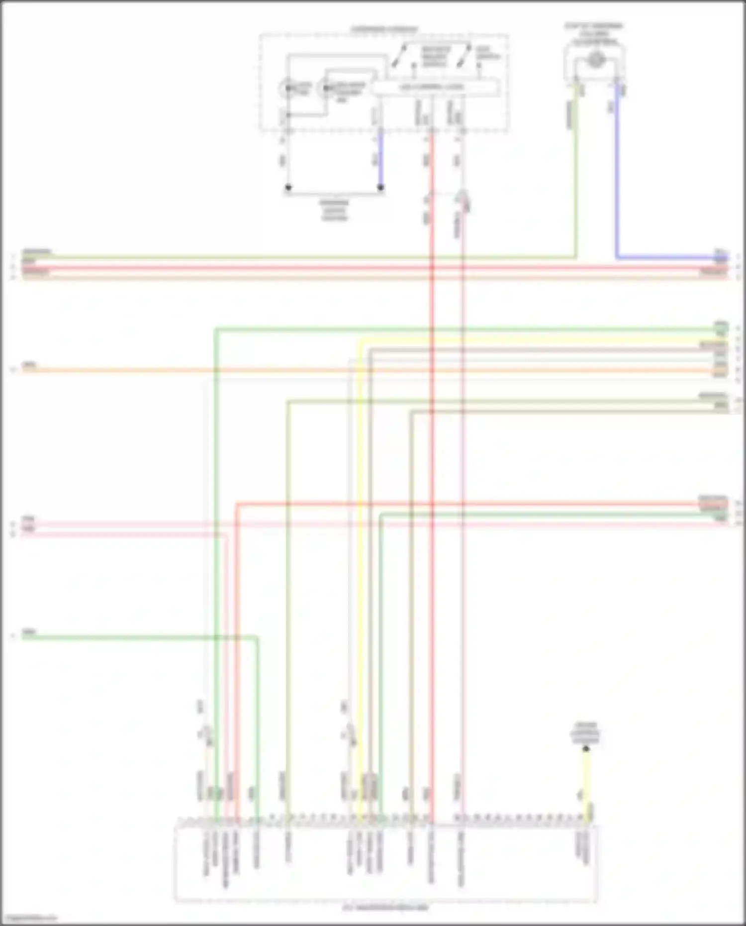 Wiring diagram speed sig for Genesis G80 II (2020-2024) (1 of 6)