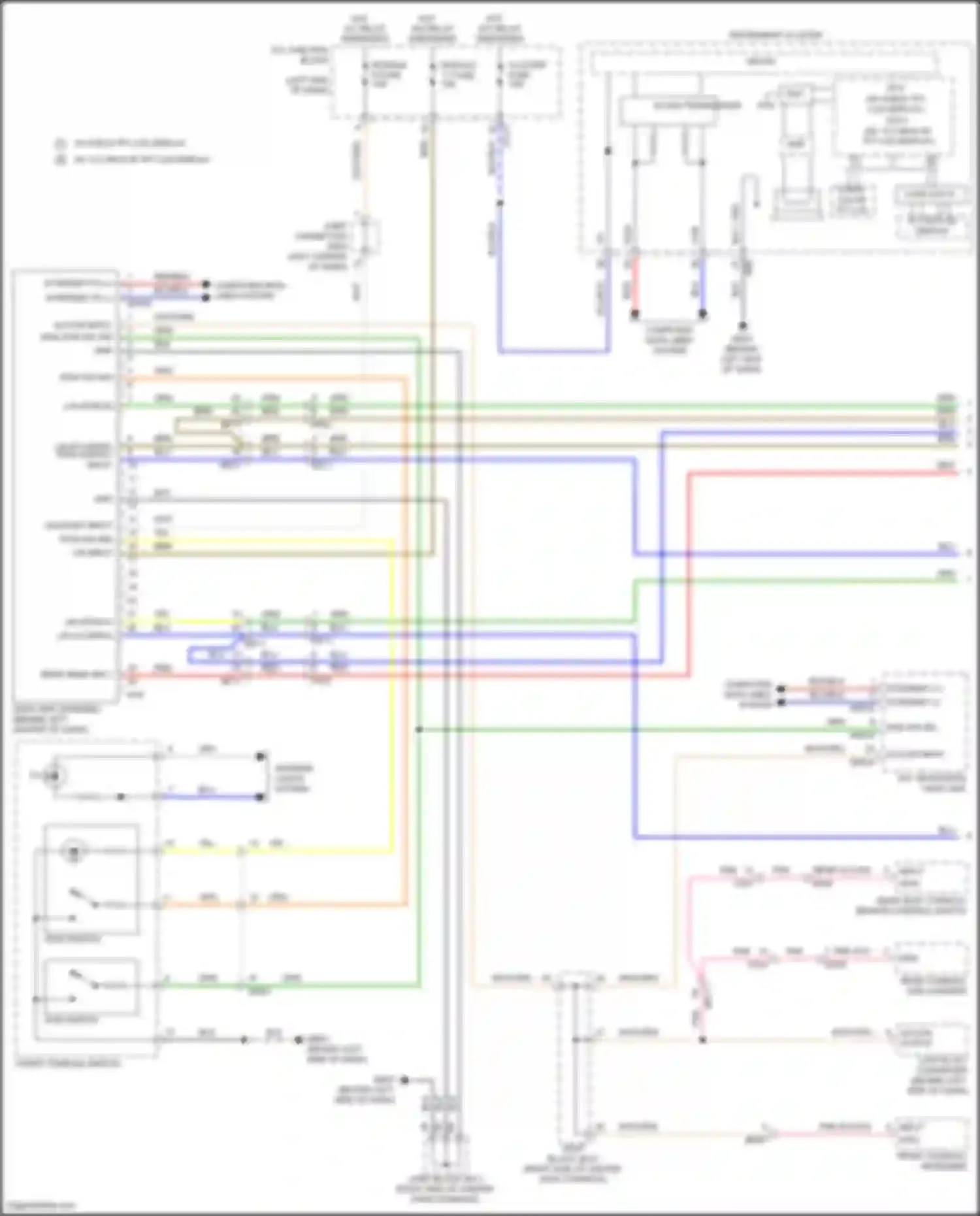 Wiring diagram svm sw sig for Genesis G80 II (2020-2024) (13 of 13)