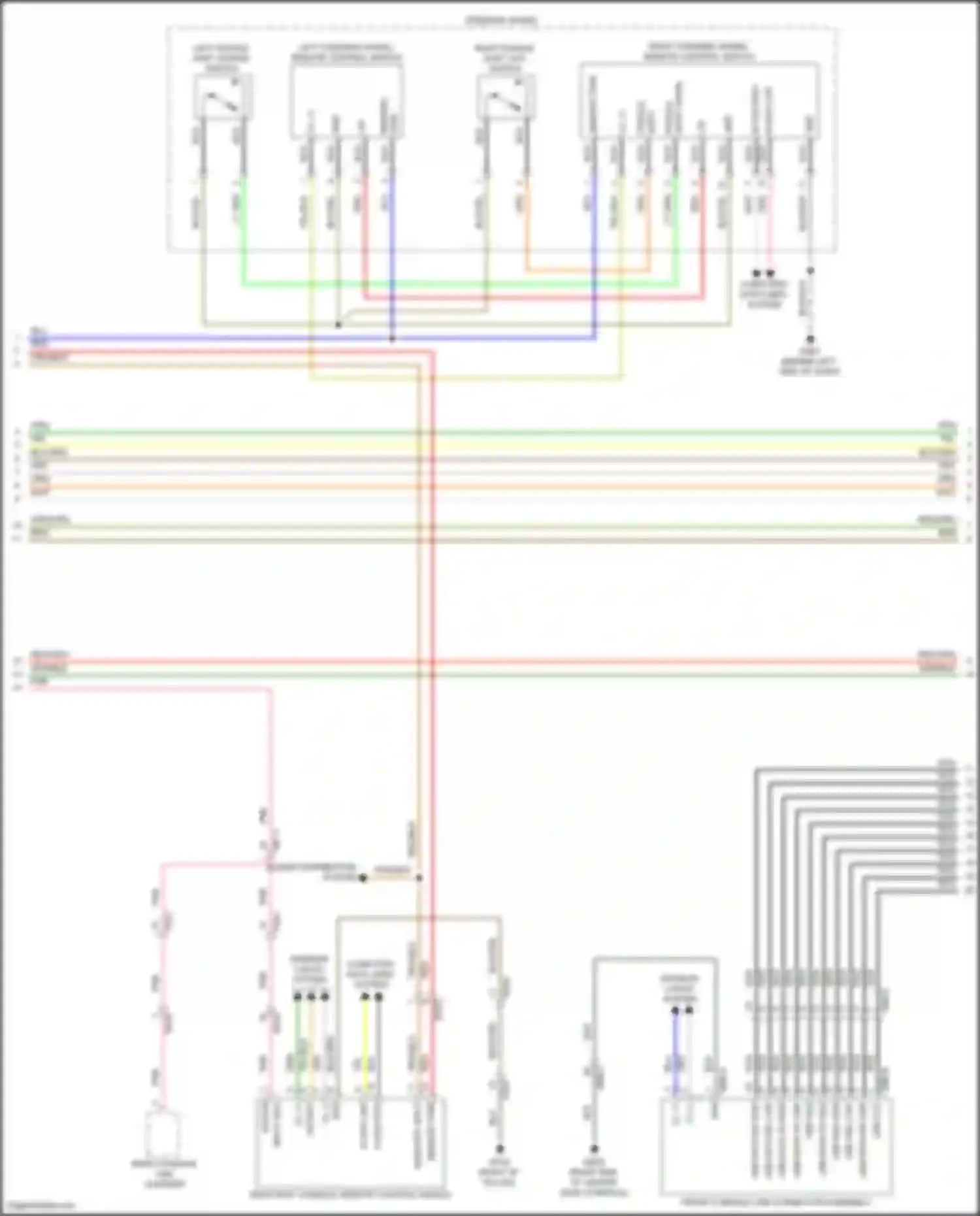 Wiring diagram usb hsd high for Genesis G80 II (2020-2024) (1 of 12)