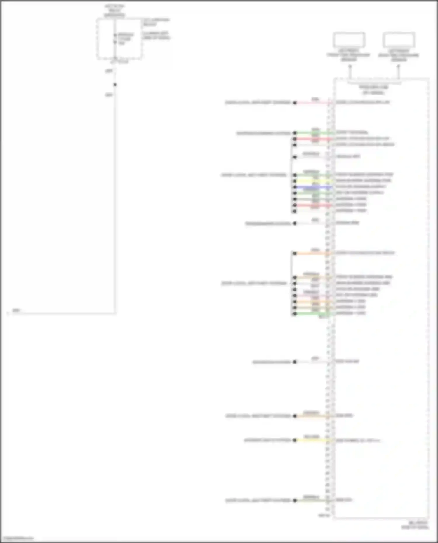 GV70 Genesis I (2020-2024): Integrated control unit circuit (2 of 2)