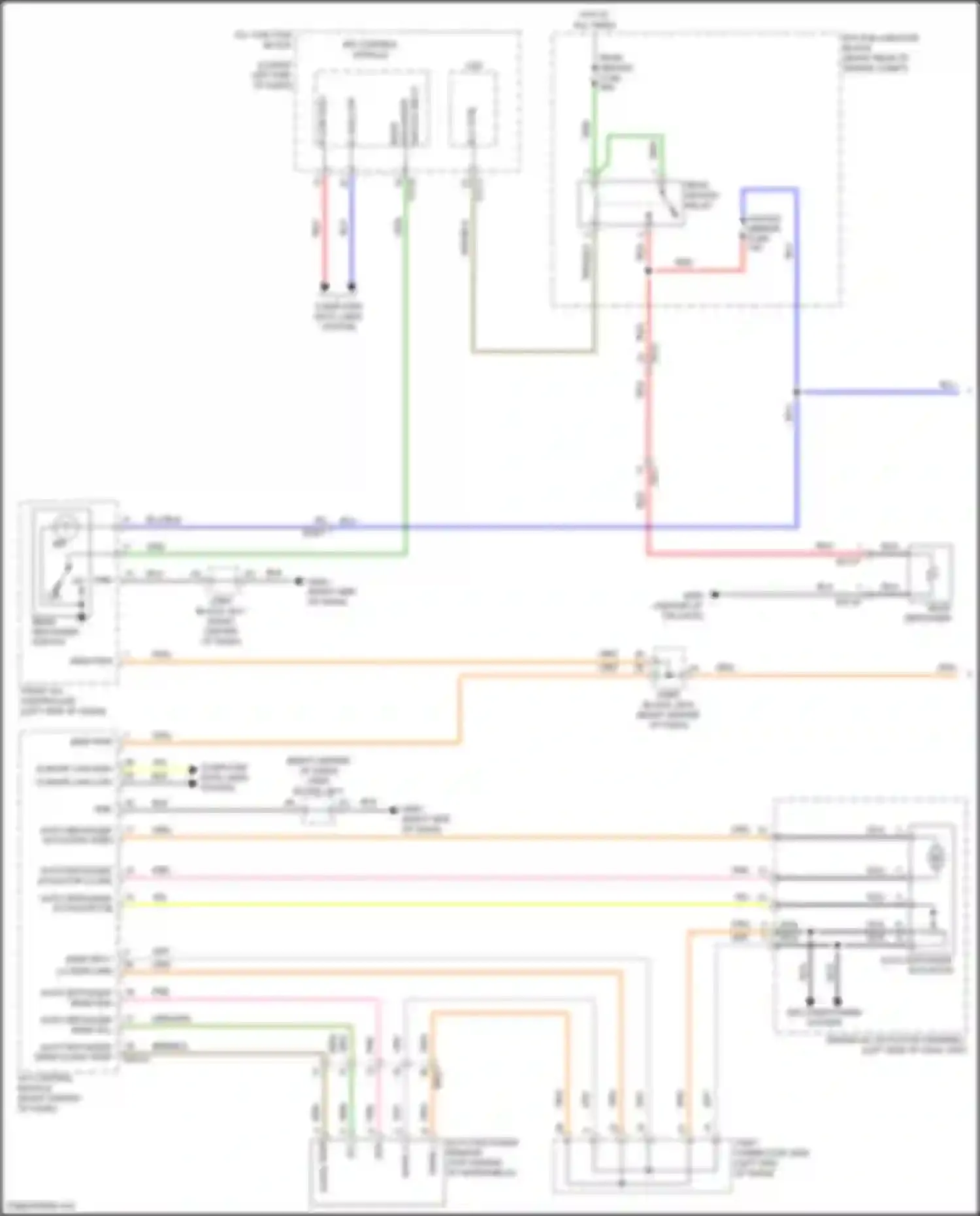 GV70 Genesis I (2020-2024): Defoggers circuit (1 of 2)