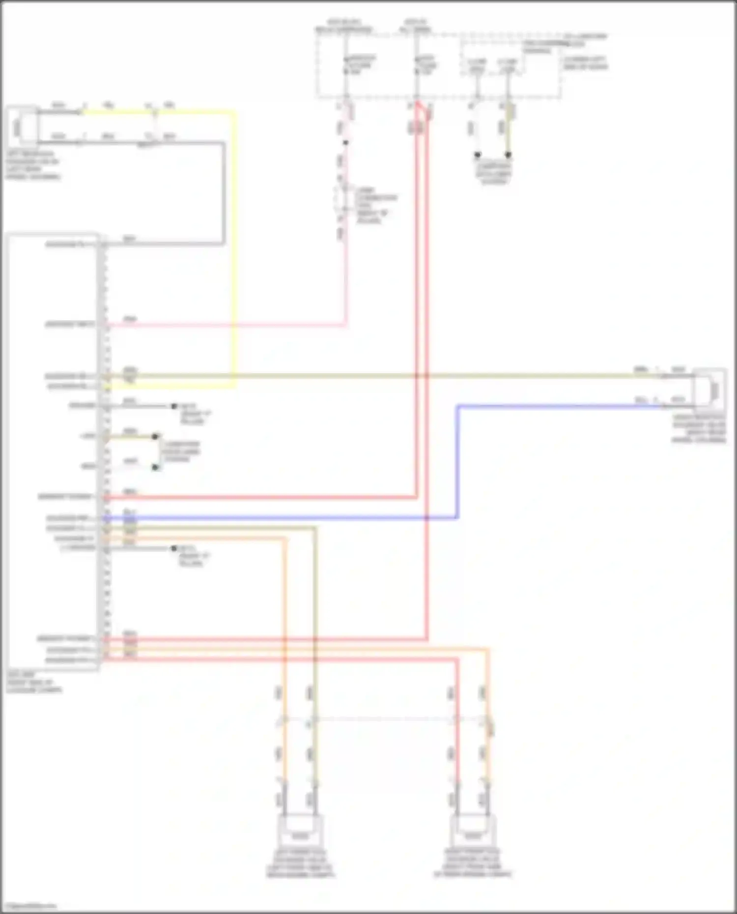GV70 Genesis I (2020-2024): Electronic suspension circuit