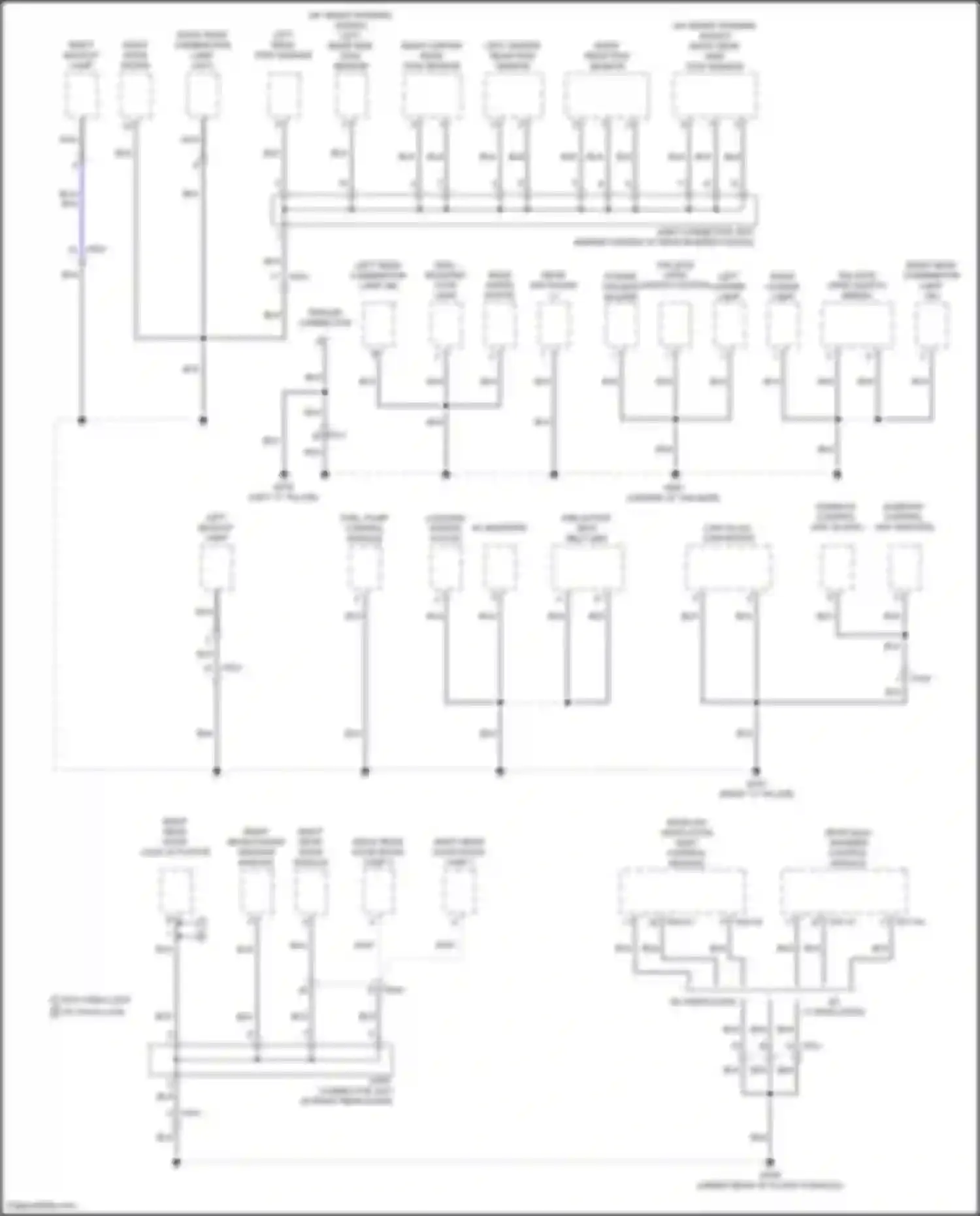 GV70 Genesis I (2020-2024): Ground distribution circuit (5 of 6)
