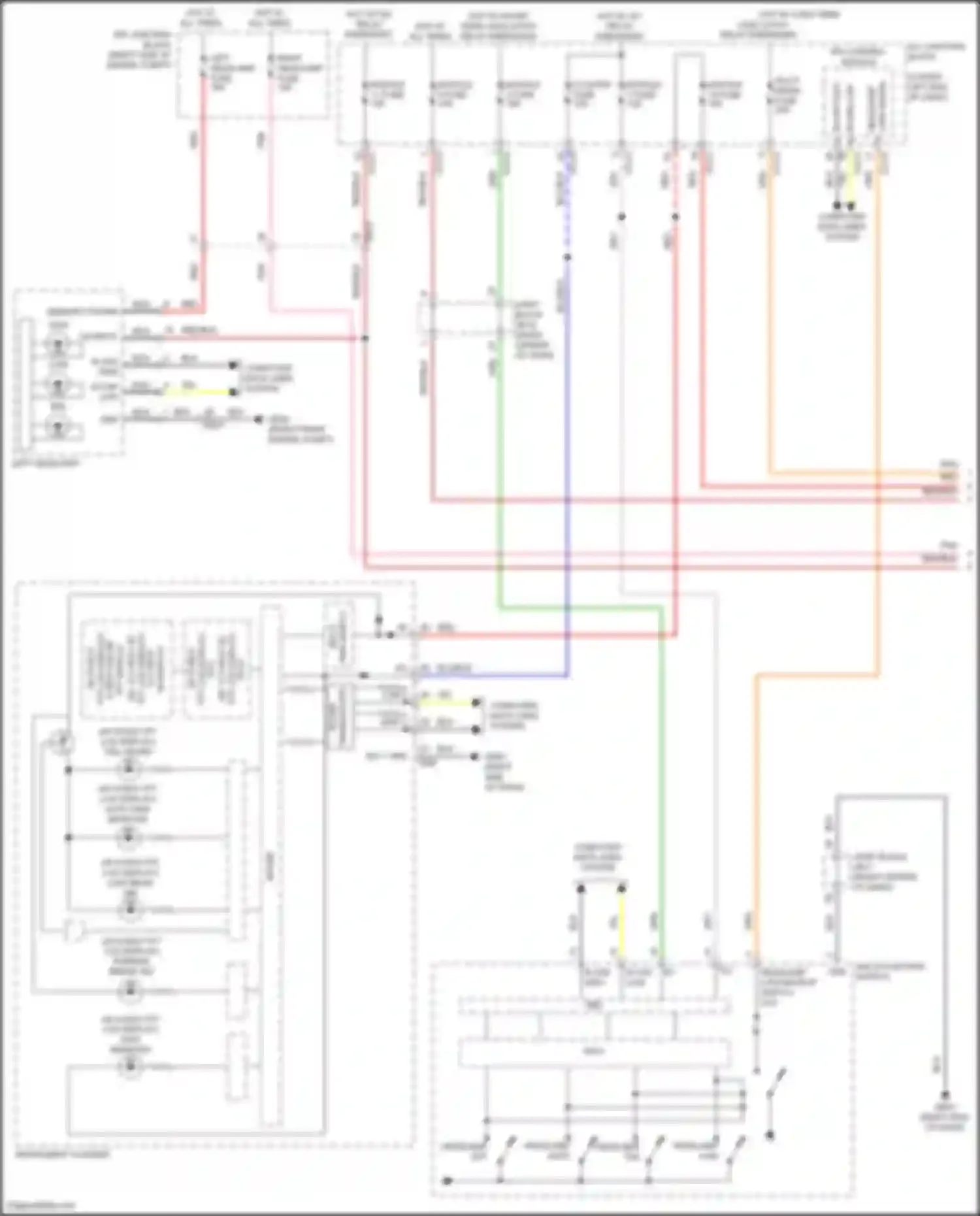 GV70 Genesis I (2020-2024): Headlights circuit (1 of 2)