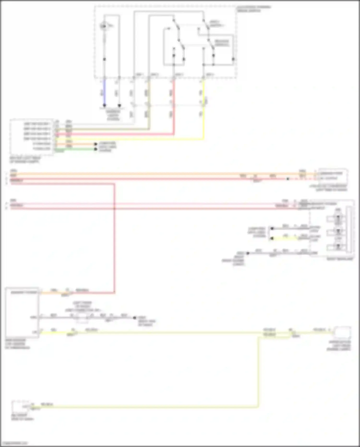GV70 Genesis I (2020-2024): Headlights circuit (2 of 2)