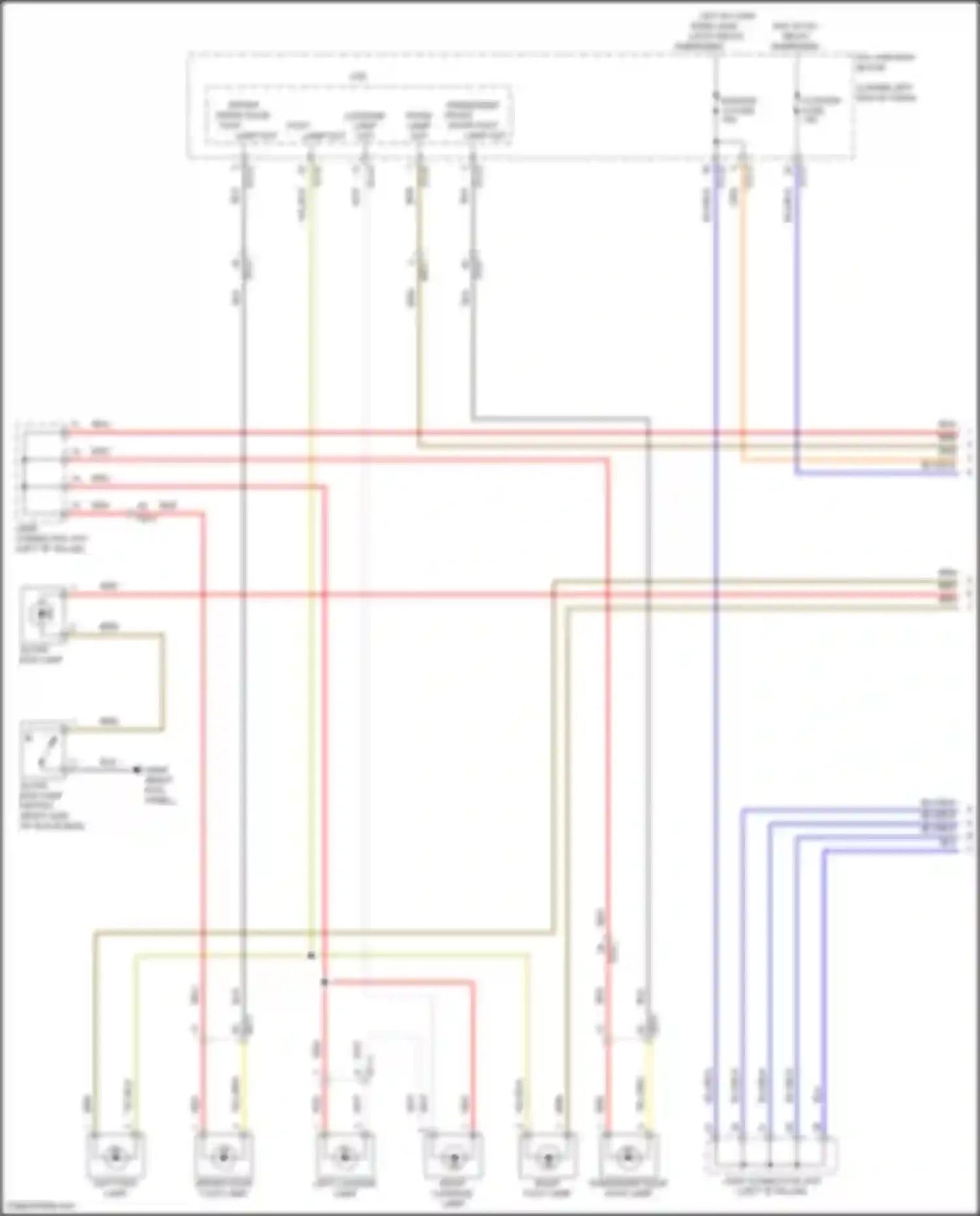 GV70 Genesis I (2020-2024): Courtesy lamps circuit (1 of 5)