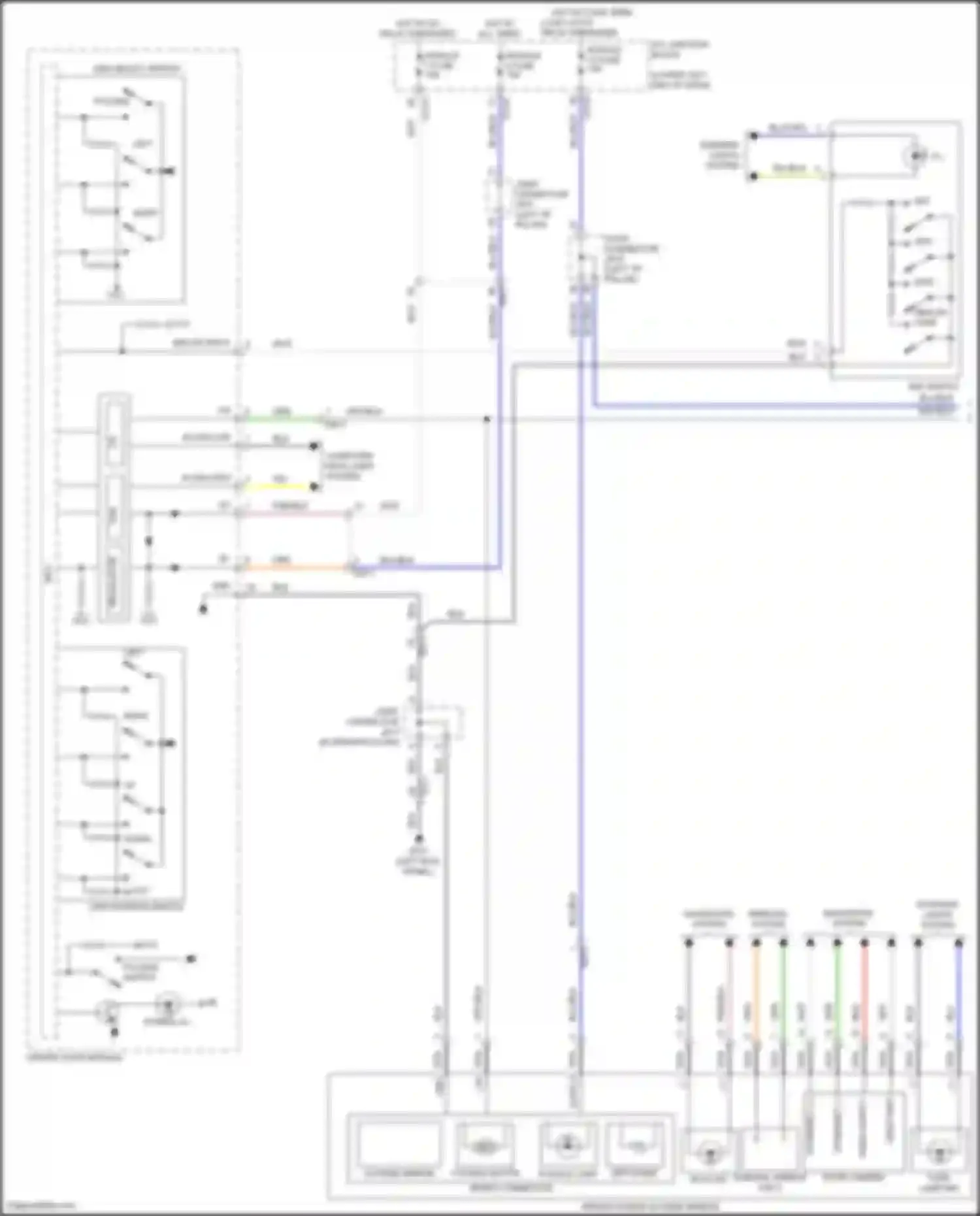 GV70 Genesis I (2020-2024): Memory mirrors circuit, w/ electric folding (1 of 2)