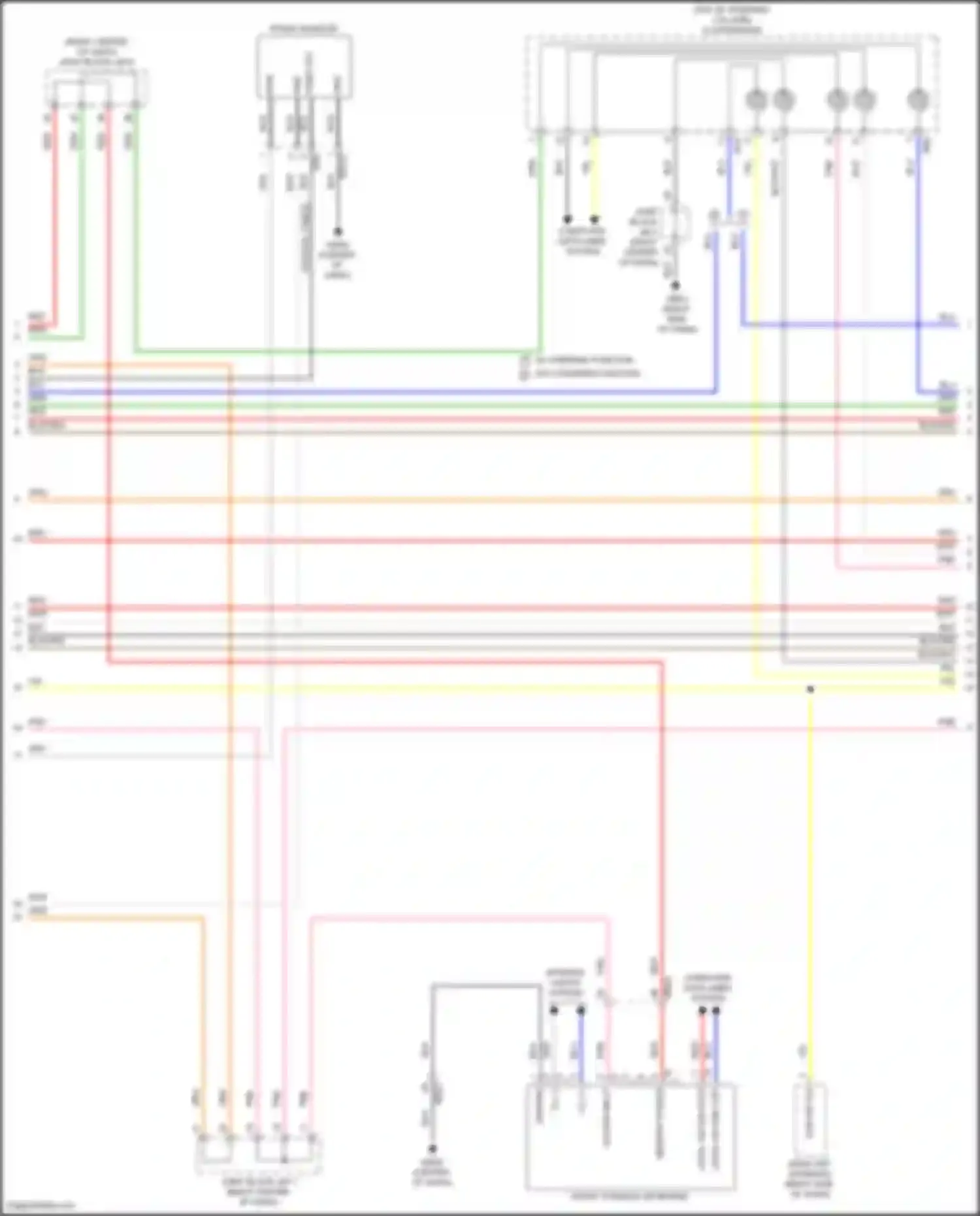 GV70 Genesis I (2020-2024): Navigation circuit, w/ premium amplifier (2 of 7)