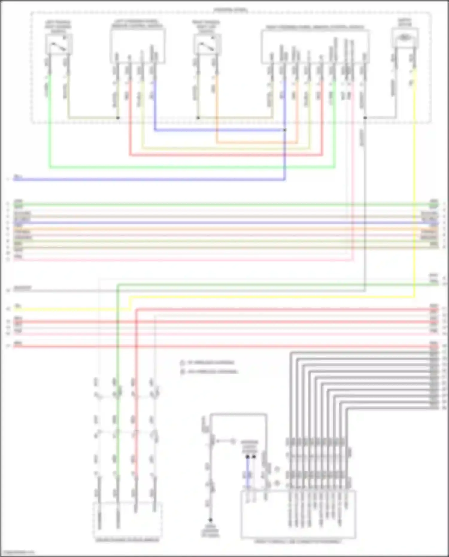 GV70 Genesis I (2020-2024): Navigation circuit, w/ standard amplifier (4 of 7)