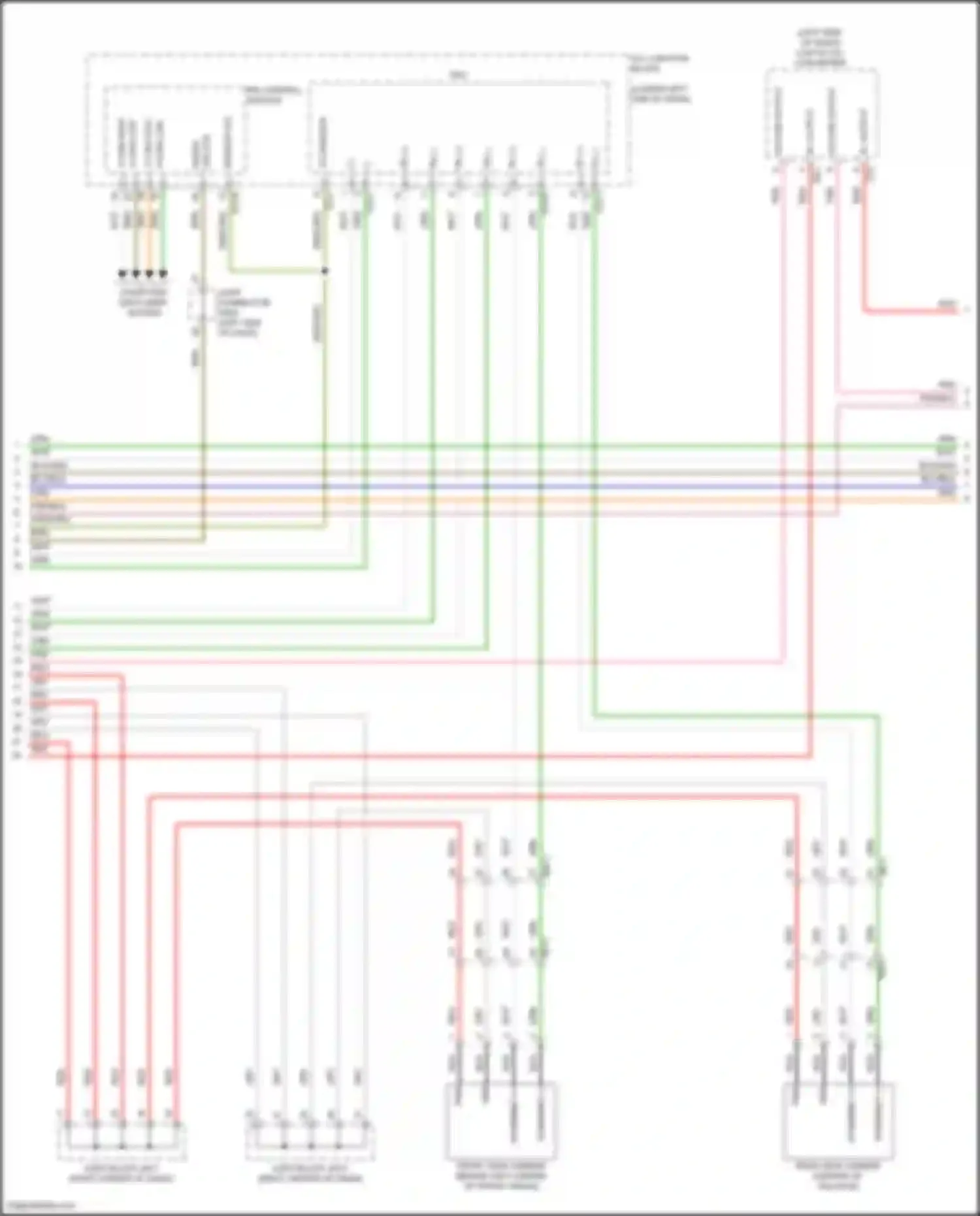 GV70 Genesis I (2020-2024): Navigation circuit, w/ standard amplifier (6 of 7)